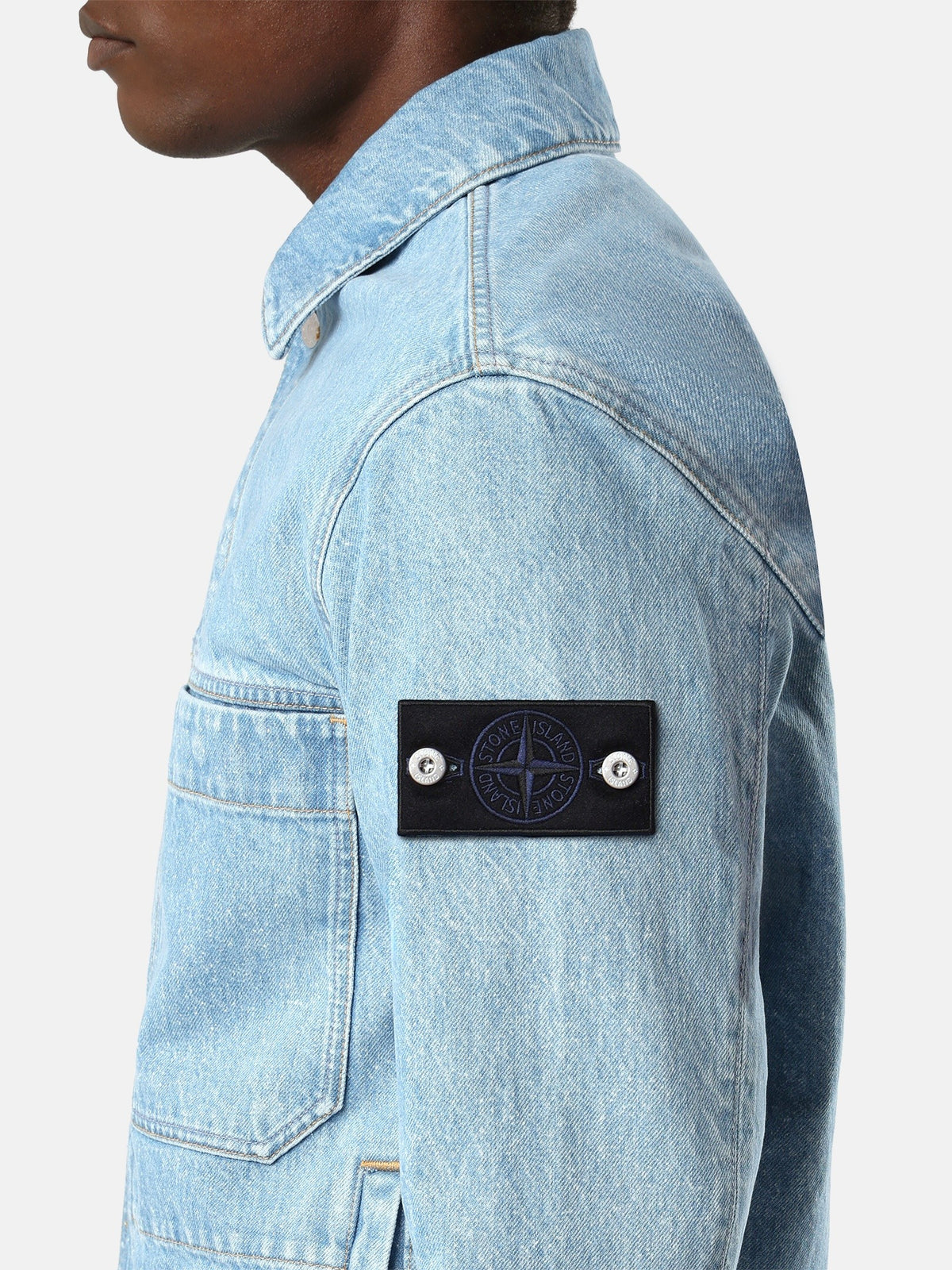 Stone Island Coach Jacket With Multiple Pockets 4100006