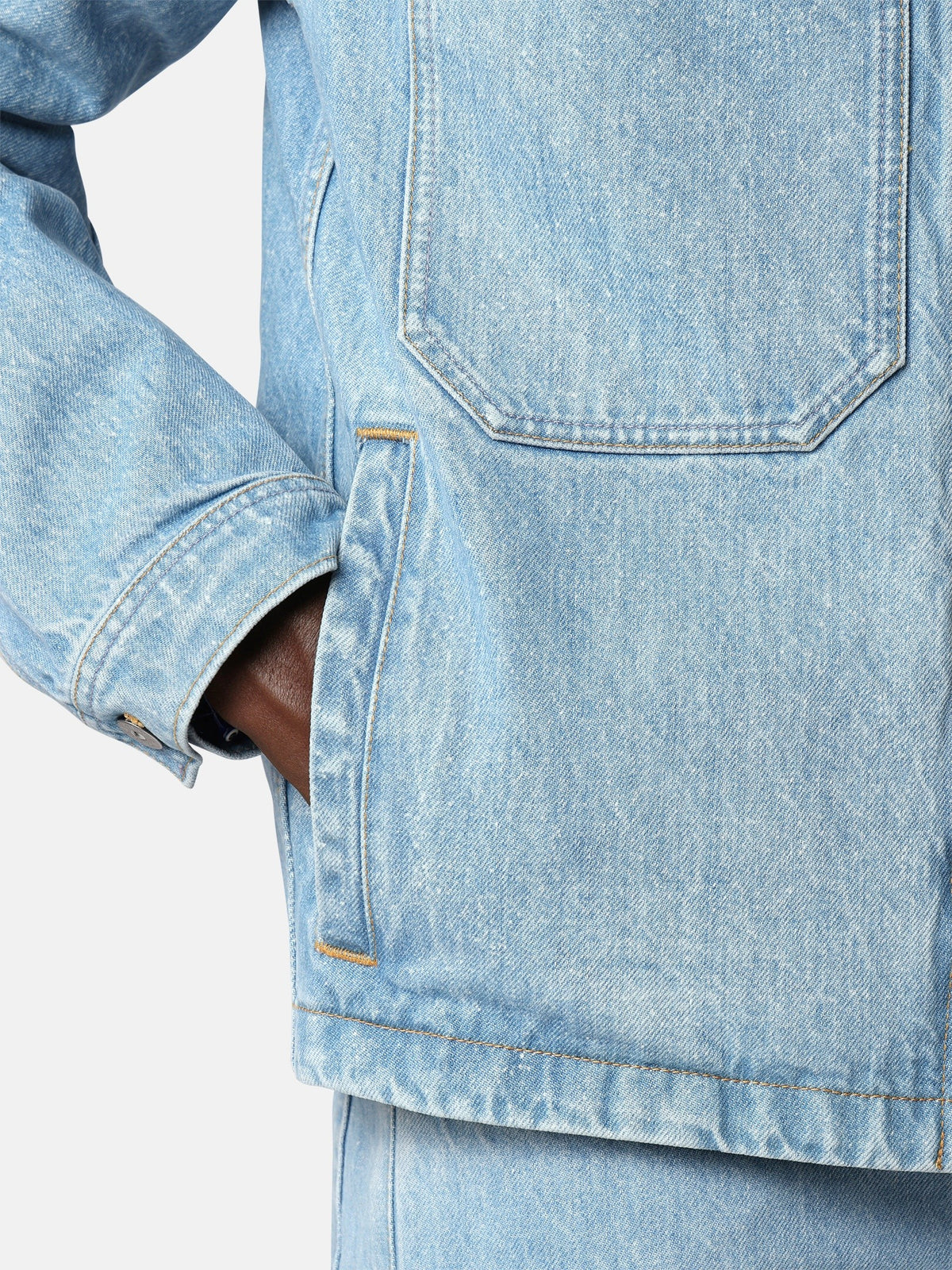 Stone Island Coach Jacket With Multiple Pockets 4100006