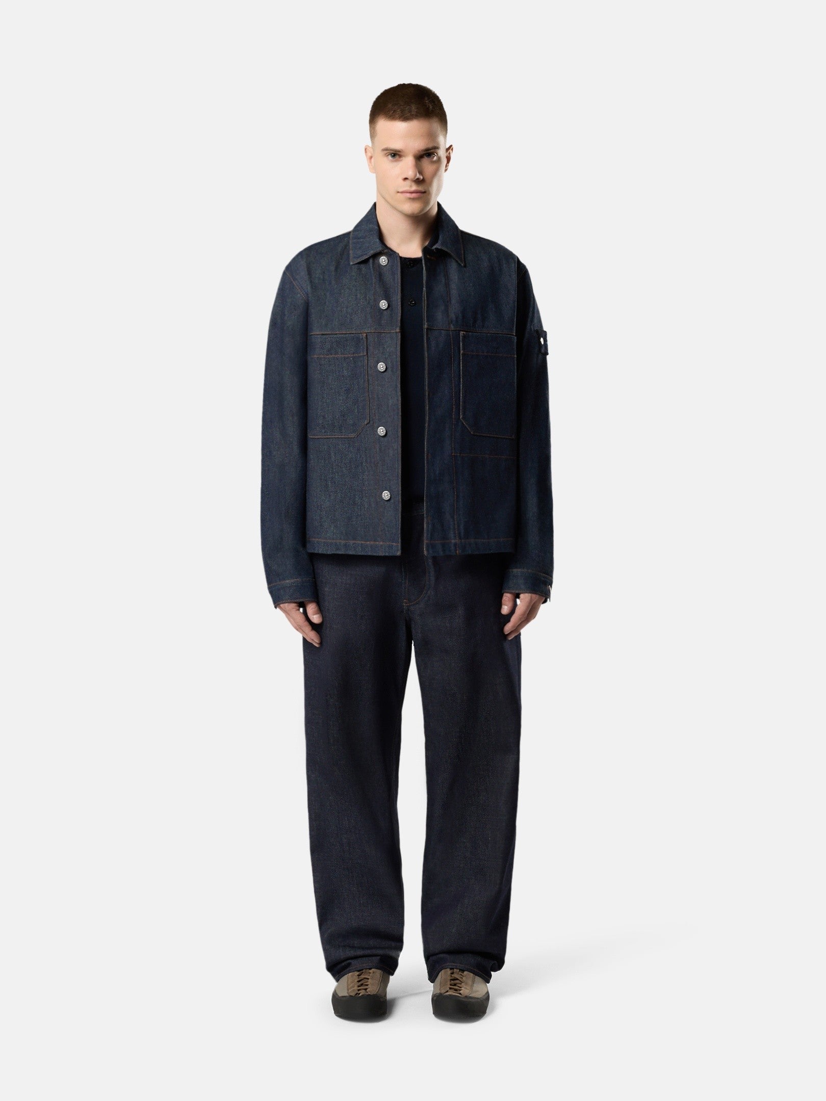 Stone Island Loose-Fit Five-Pocket Jeans J100006