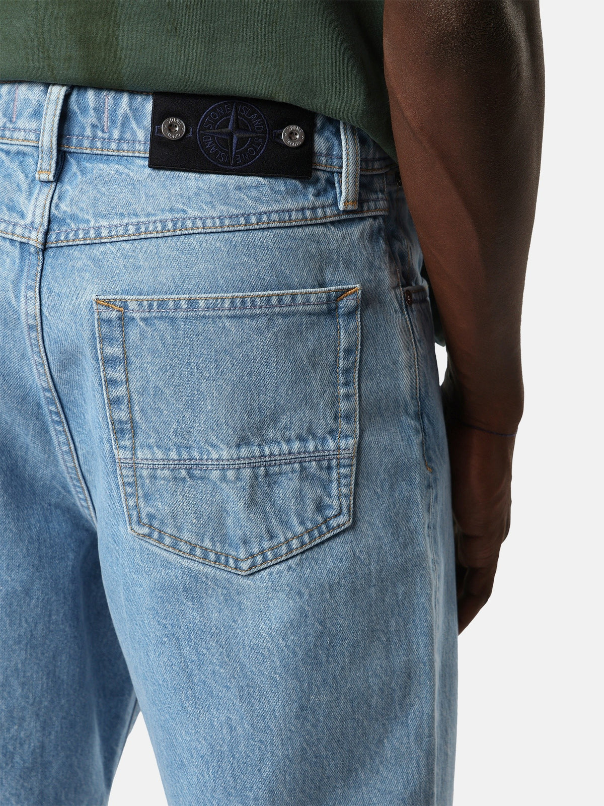 Stone Island Loose-Fit Five-Pocket Jeans J100006