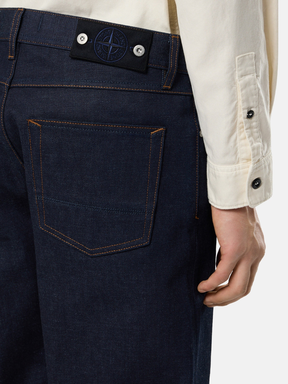 Stone Island Regular-Fit Selvedge Five-Pocket Jeans J100008