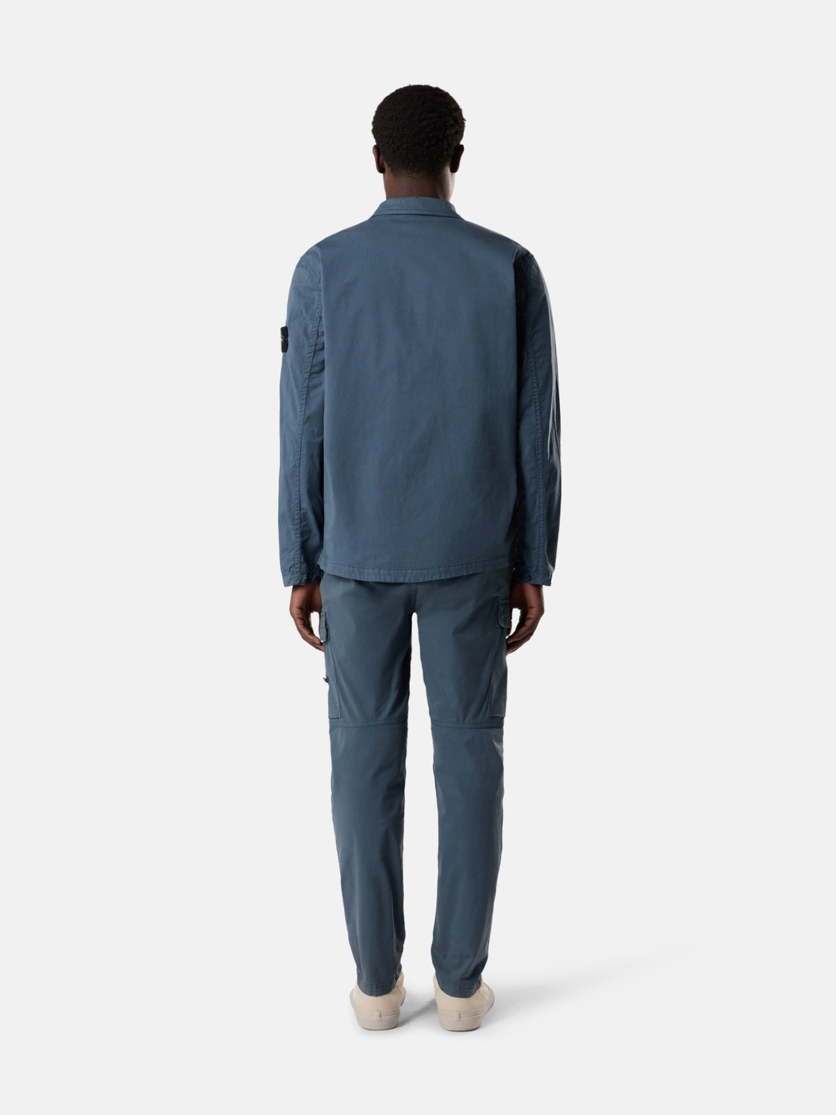 Stone Island Regular-Fit Zip-Up Overshirt with Chest Pockets 1200003