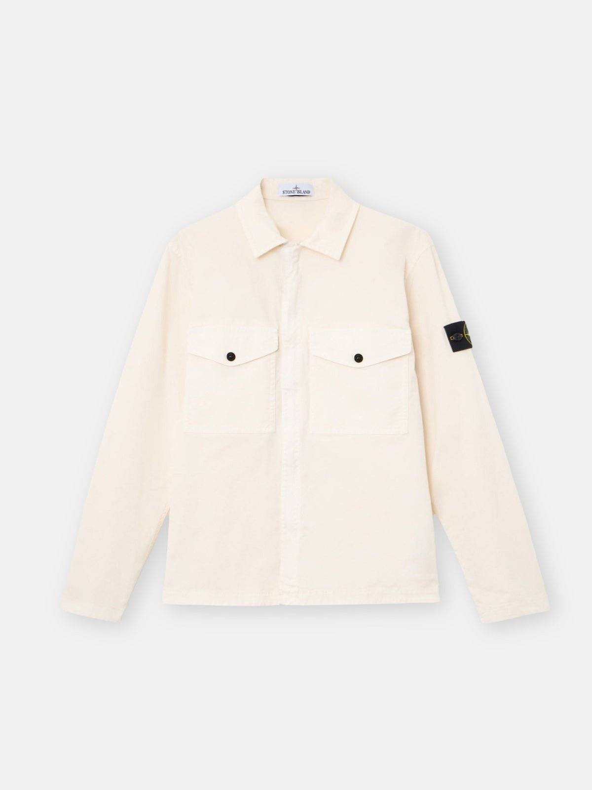 Stone Island Regular-Fit Zip-Up Overshirt with Chest Pockets 1200003