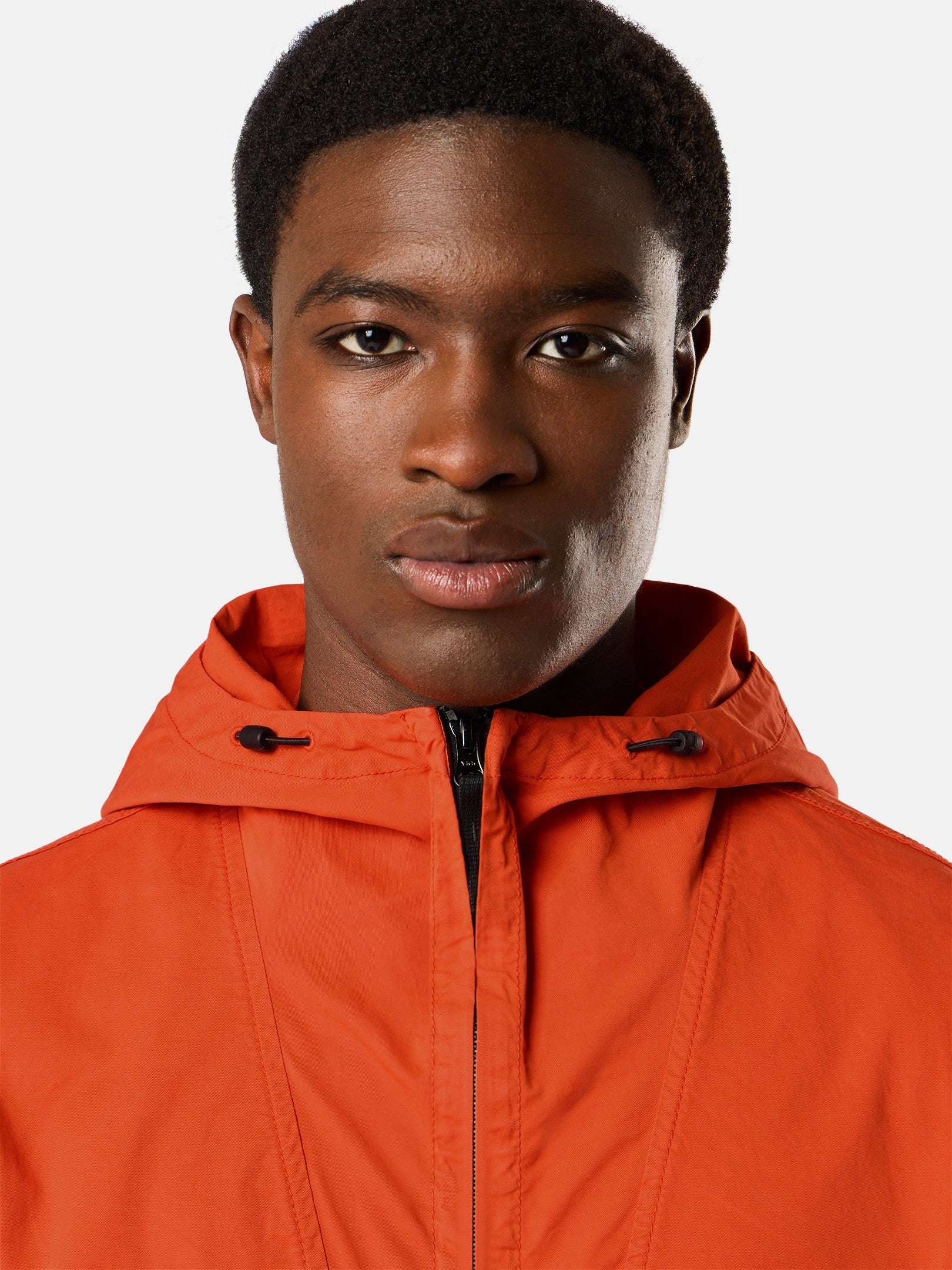Stone Island Comfort-Fit Hooded Zip-Up Overshirt with Chest Pockets 1200004