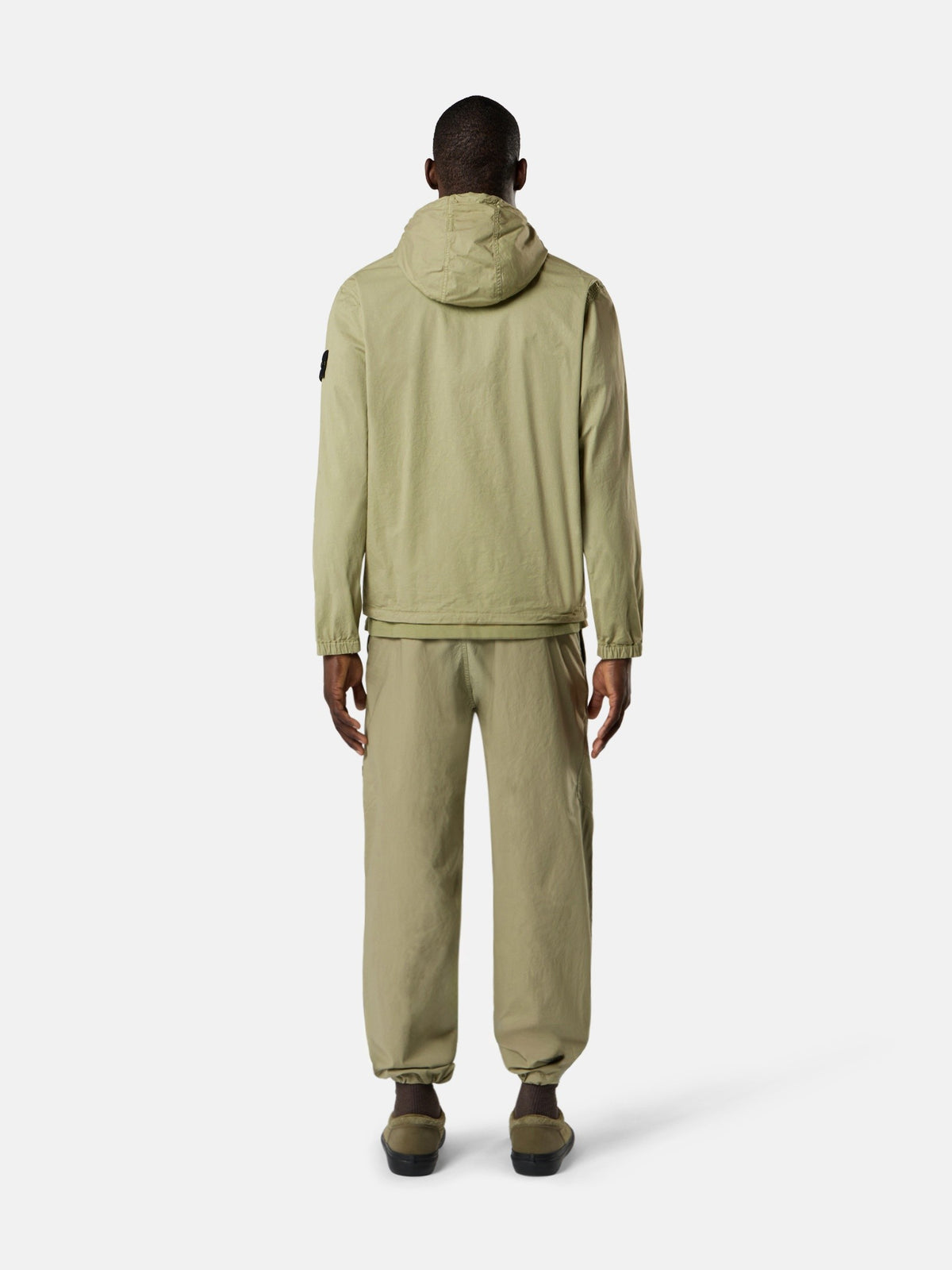 Stone Island Comfort-Fit Hooded Zip-Up Overshirt with Chest Pockets 1200004