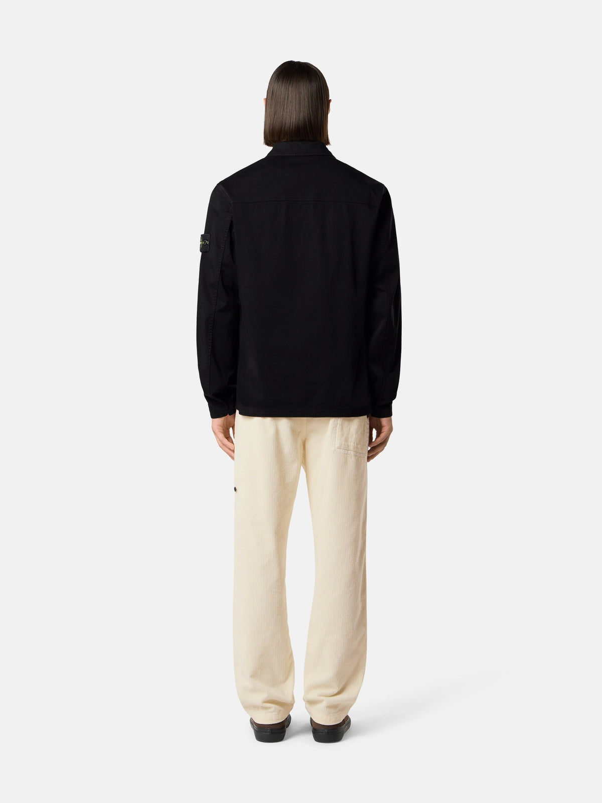 Stone Island Regular-Fit Zip-Up Overshirt with Chest Pockets 1200010