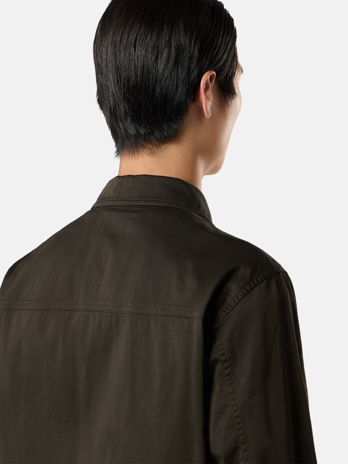 Stone Island Regular-Fit Zip-Up Overshirt with Chest Pockets 1200010