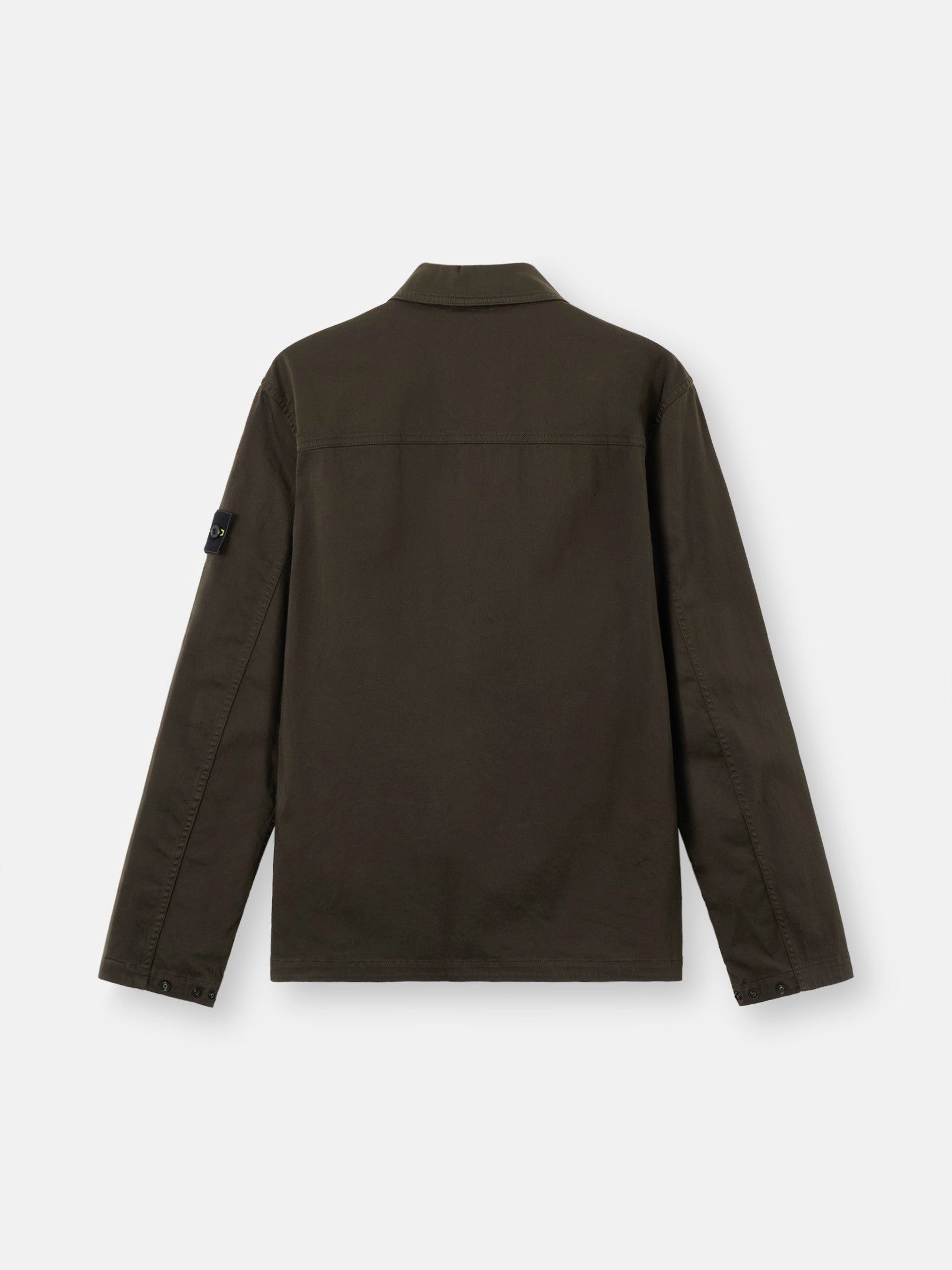 Stone Island Regular-Fit Zip-Up Overshirt with Chest Pockets 1200010