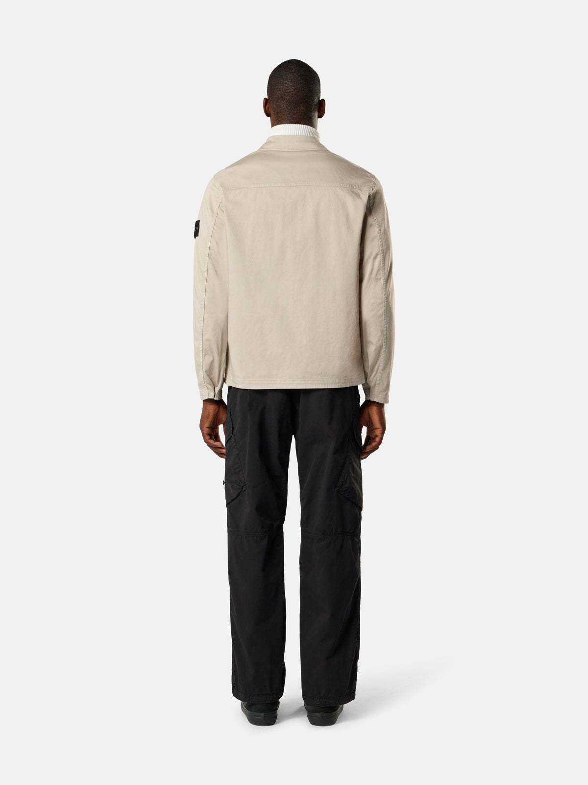 Stone Island Regular-Fit Zip-Up Overshirt with Chest Pockets 1200010