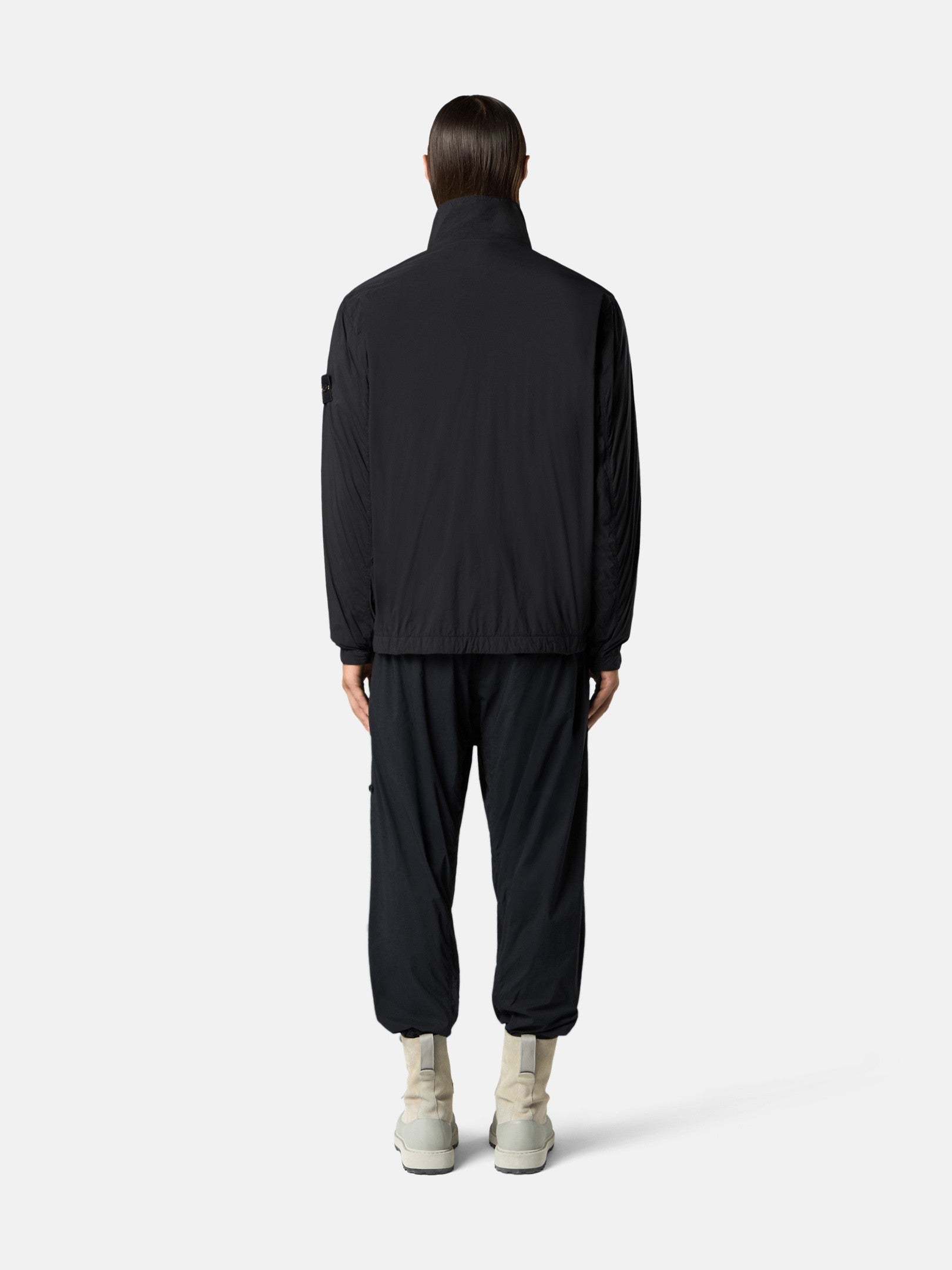 Stone Island Comfort-Fit Zip-Up Overshirt with Chest Pocket 1200015