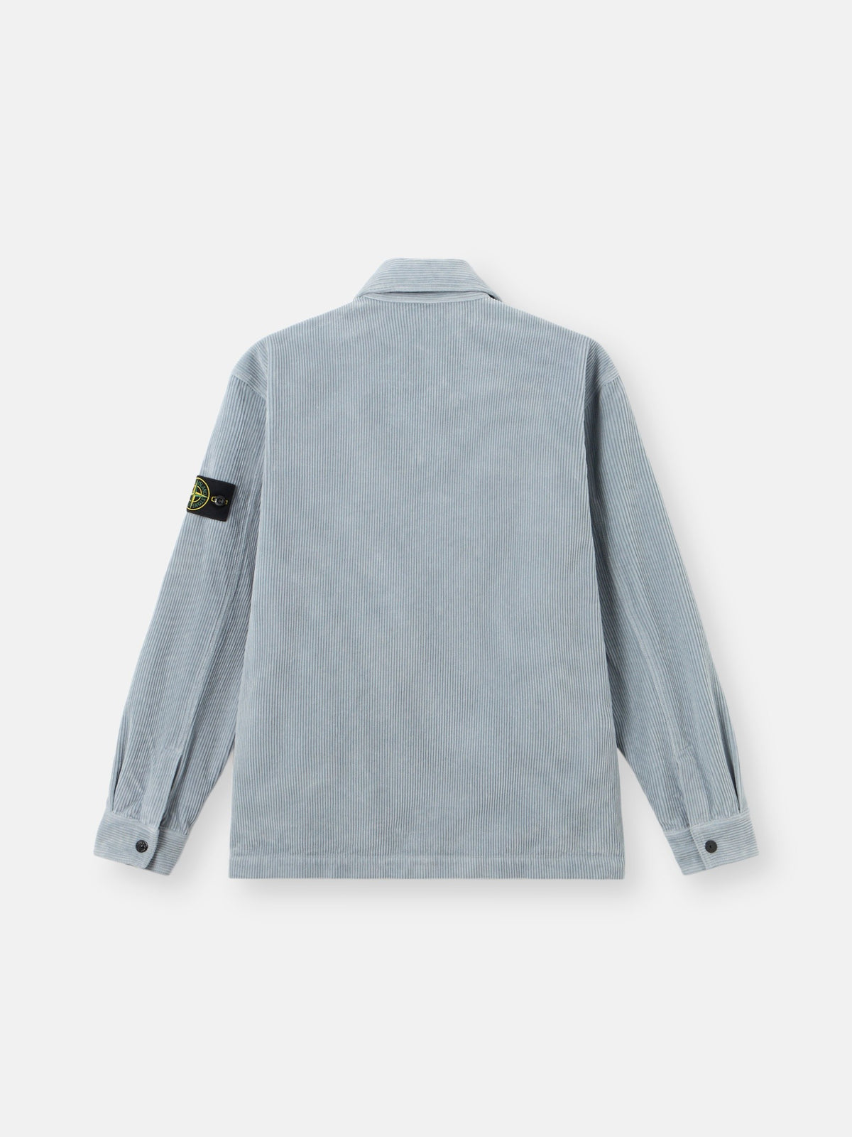 Stone Island Comfort-Fit Snap-Front Overshirt with Chest Pocket 1200016