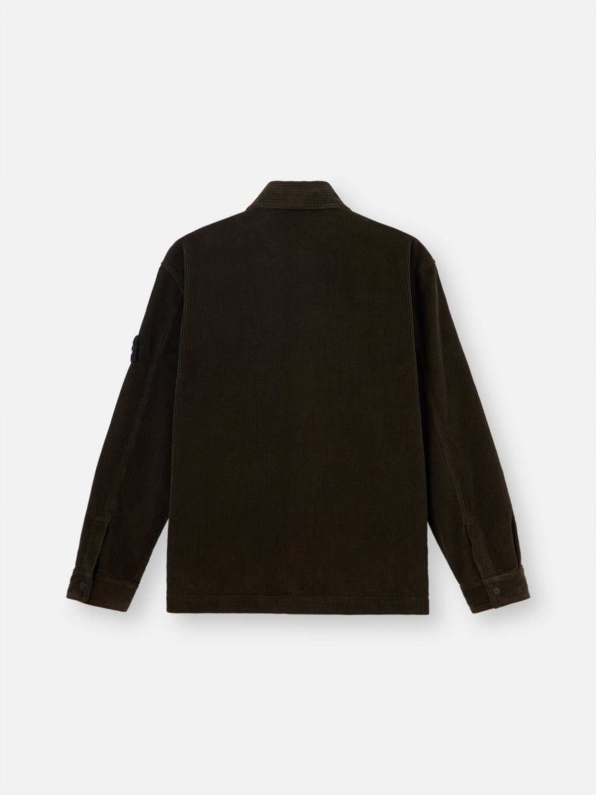Stone Island Comfort-Fit Snap-Front Overshirt with Chest Pocket 1200016