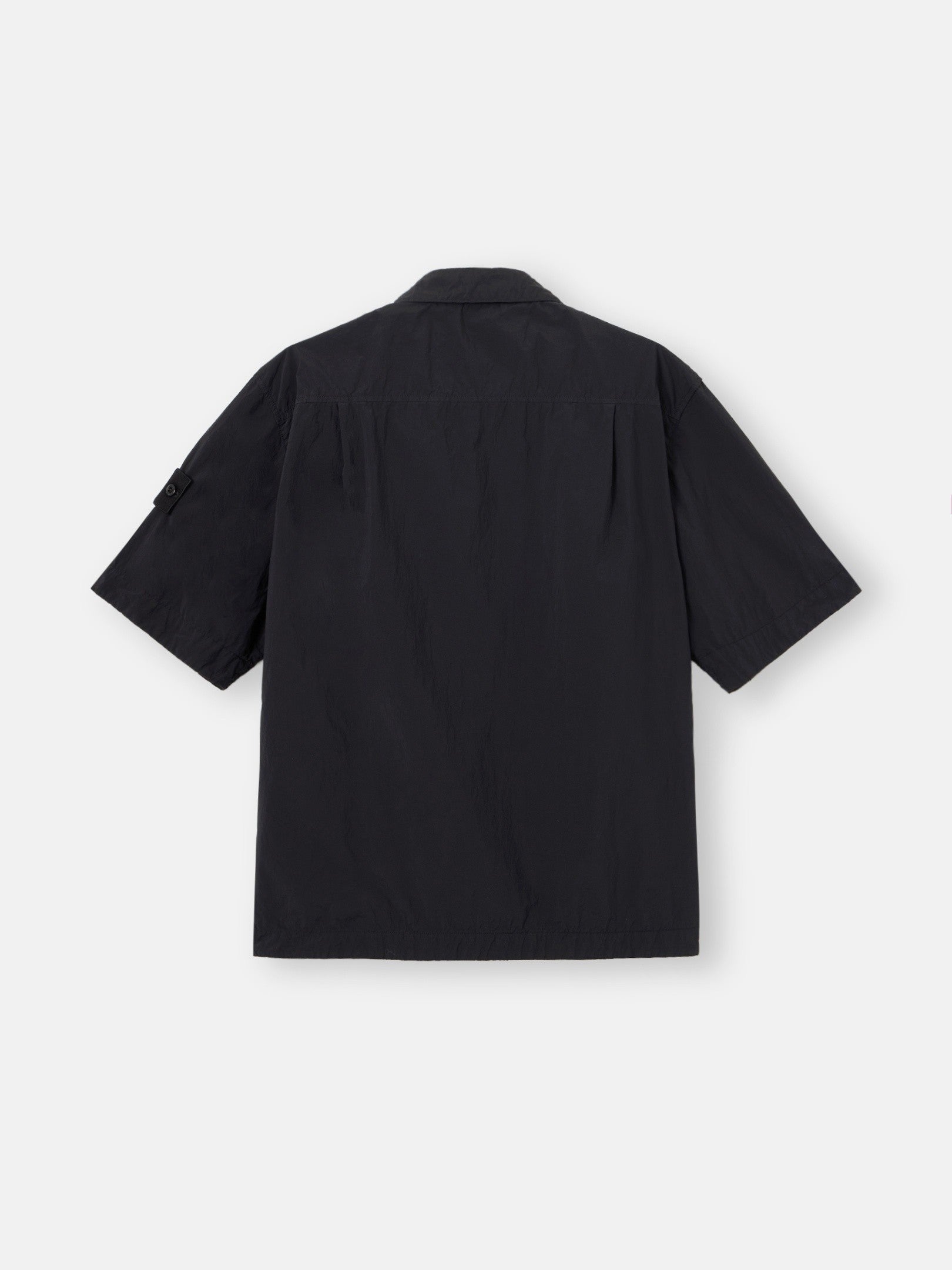 Stone Island Comfort-Fit Short-Sleeve Shirt with Chest Pocket 1200019