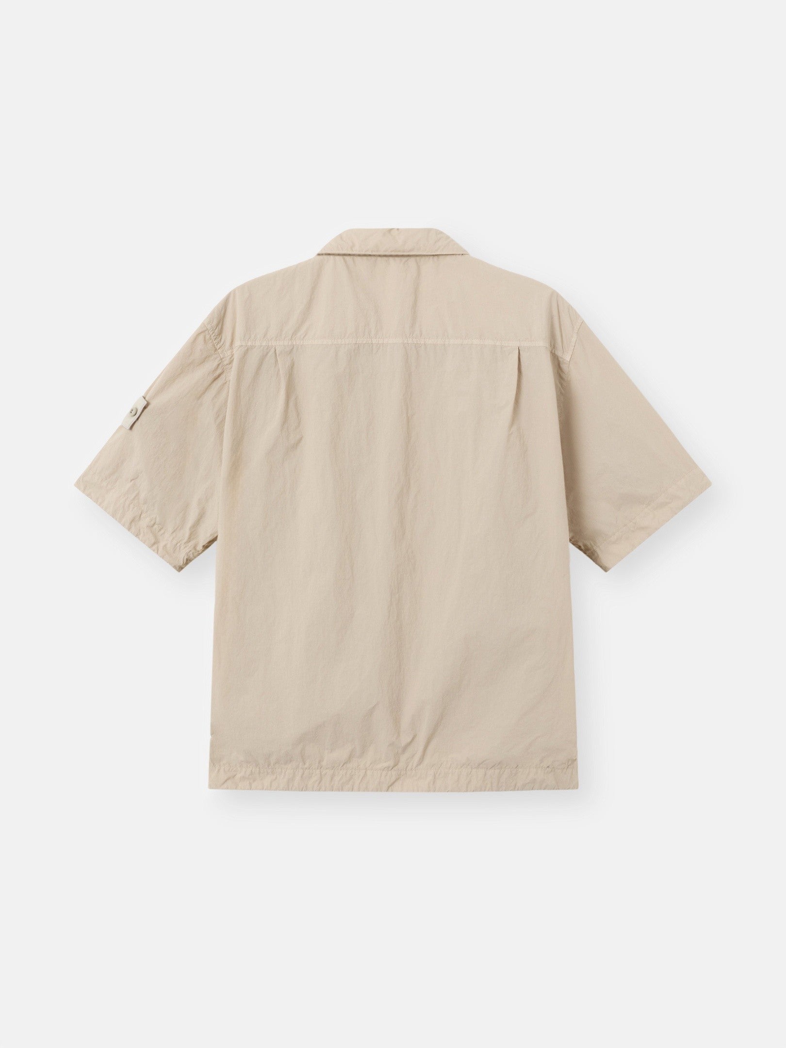 Stone Island Comfort-Fit Short-Sleeve Shirt with Chest Pocket 1200019