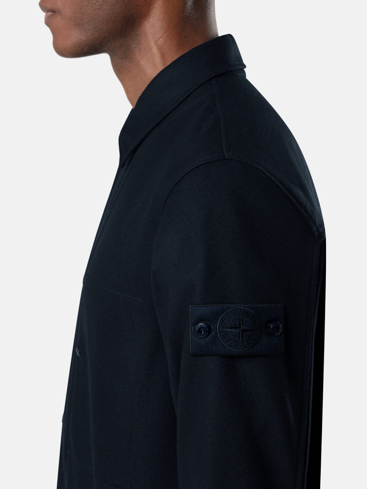 Stone Island Regular-Fit Overshirt With Chest Pocket 1200020