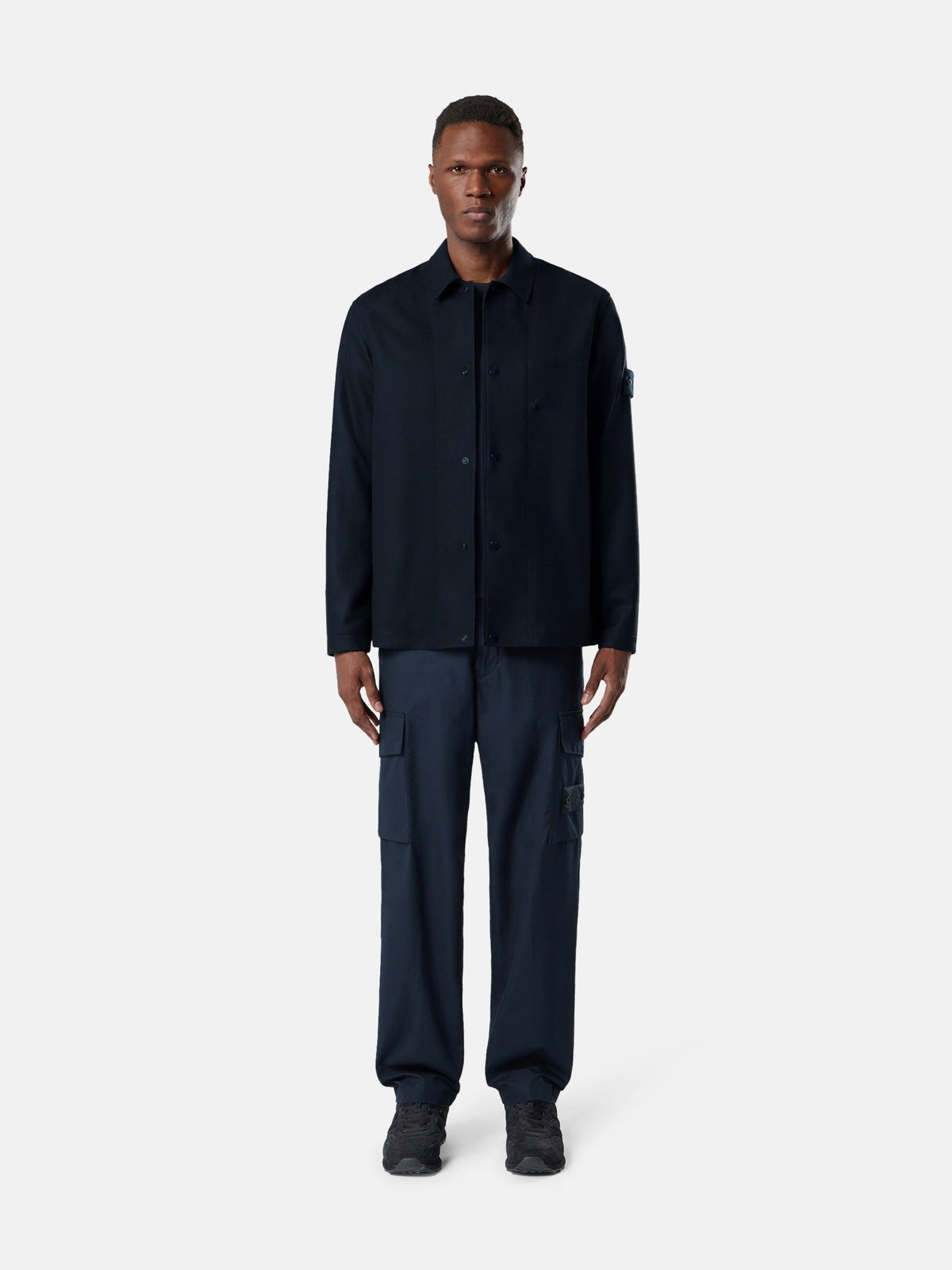 Stone Island Regular-Fit Overshirt With Chest Pocket 1200020