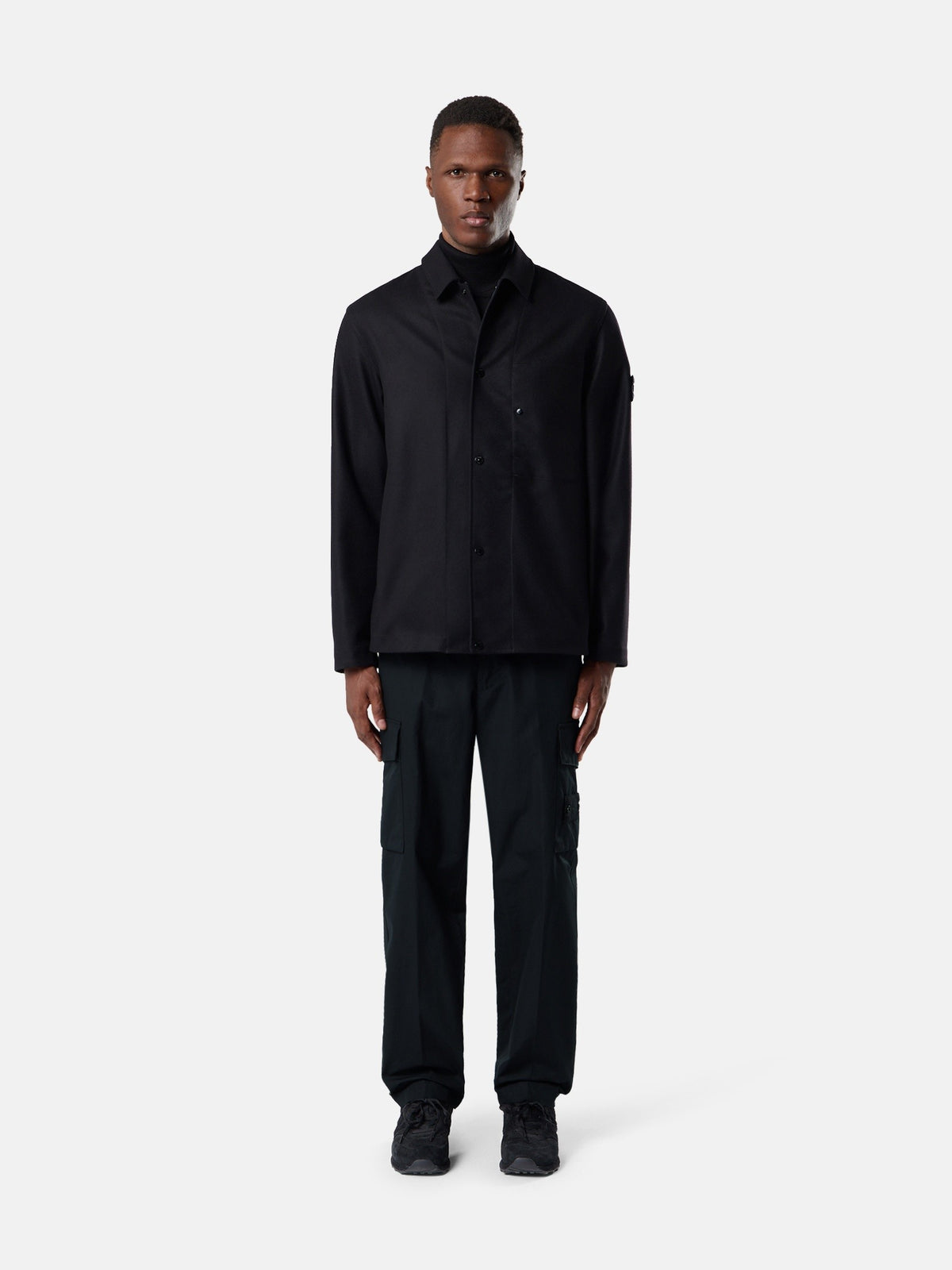 Stone Island Regular-Fit Overshirt With Chest Pocket 1200020