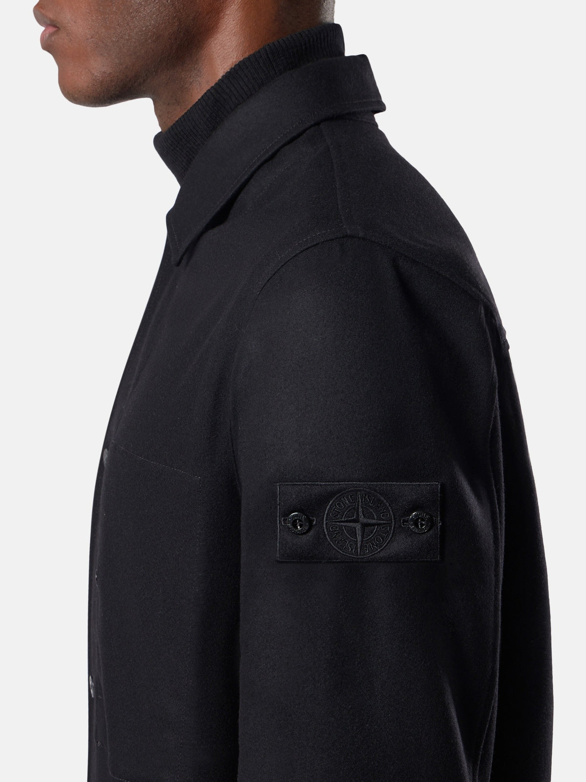 Stone Island Regular-Fit Overshirt With Chest Pocket 1200020
