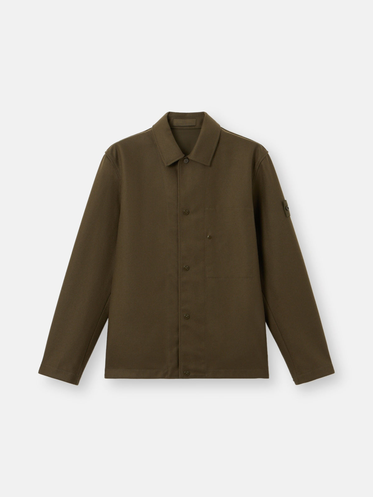 Stone Island Regular-Fit Overshirt With Chest Pocket 1200020