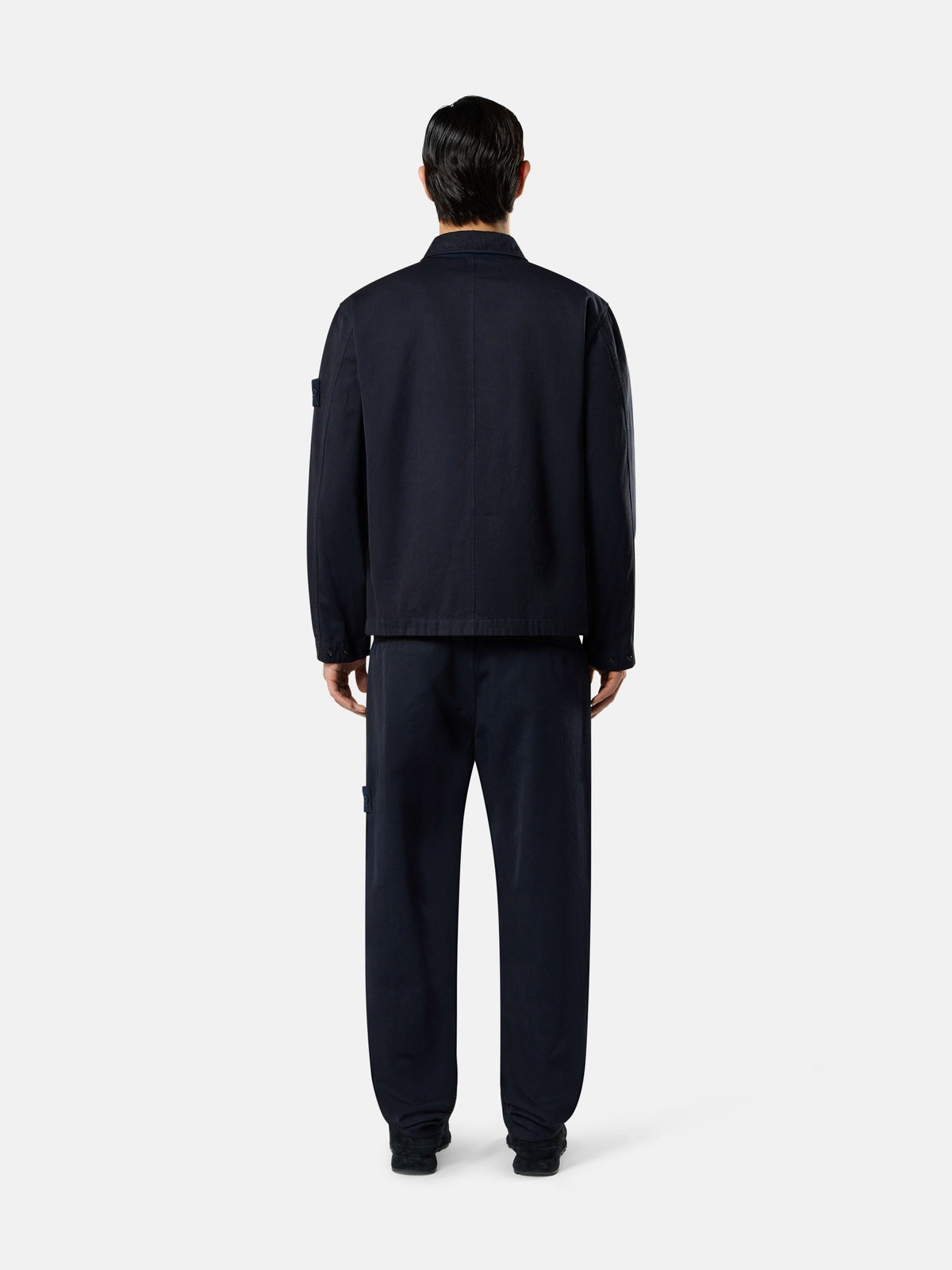 Stone Island Comfort-Fit Zip-Up Overshirt With Pockets 1200021
