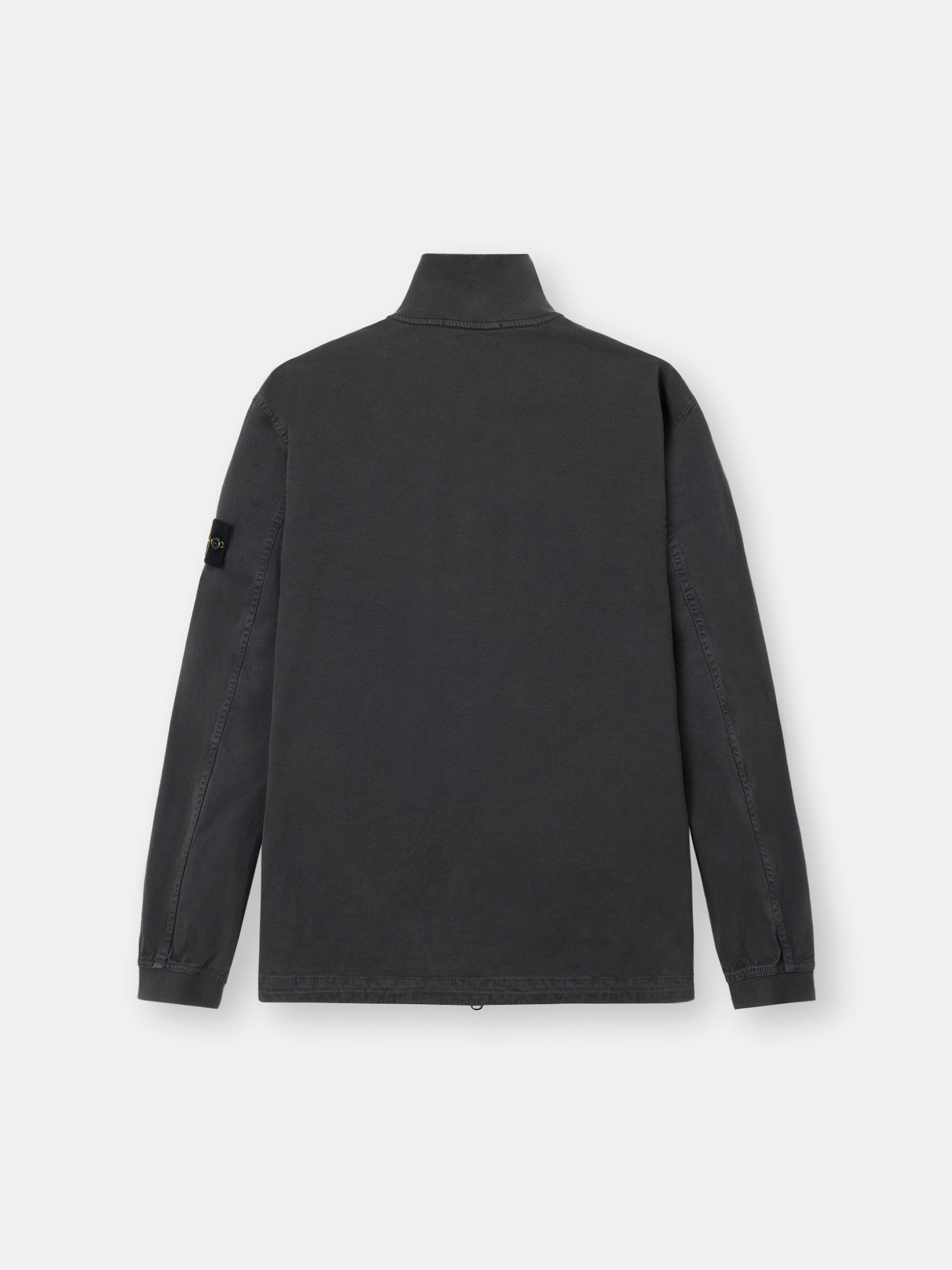 Stone Island Comfort-Fit Zip-Up Overshirt with Stand Collar 1200024