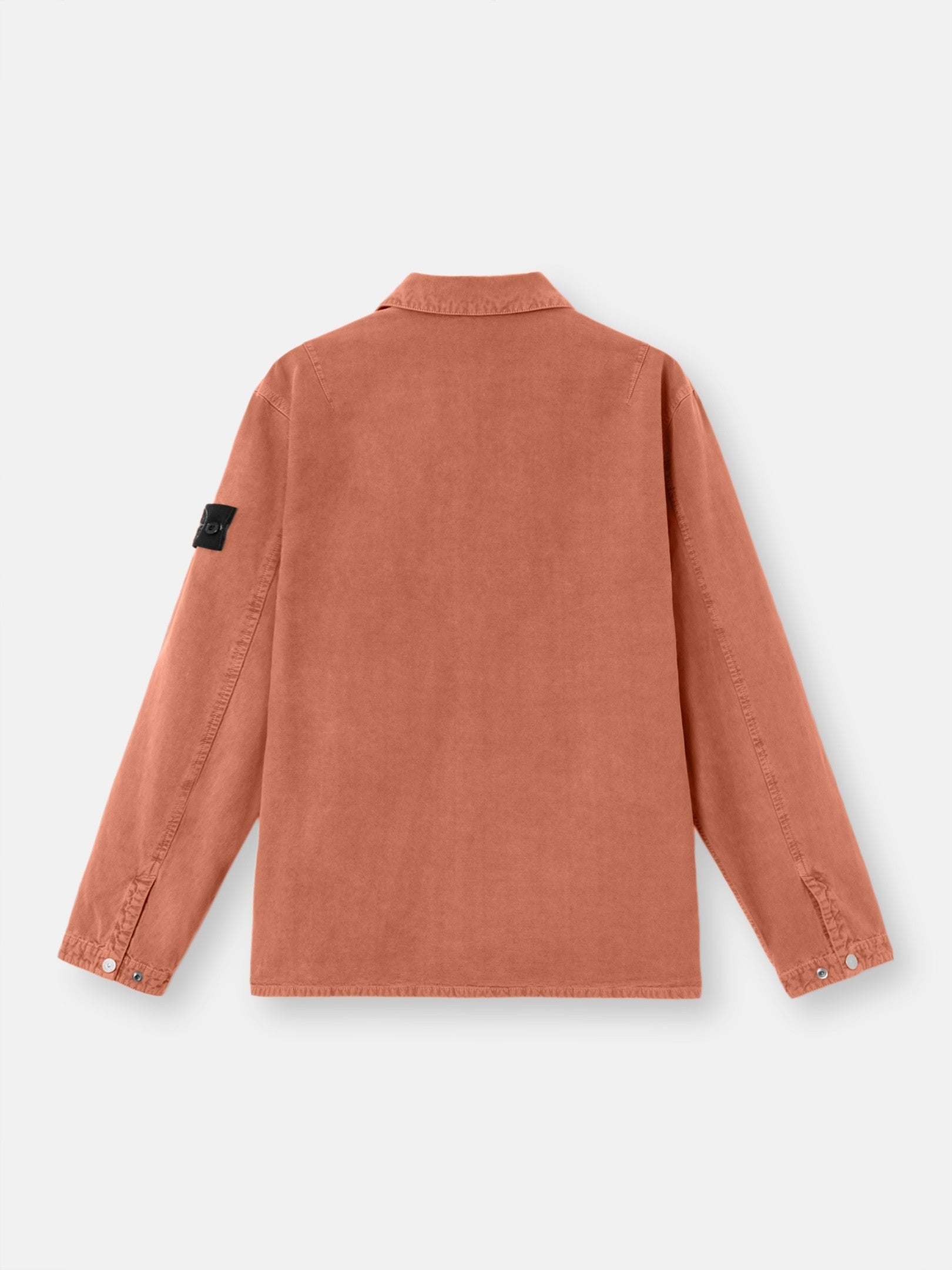 Stone Island Comfort-Fit Snap-Front Overshirt with Chest Pocket 1200028