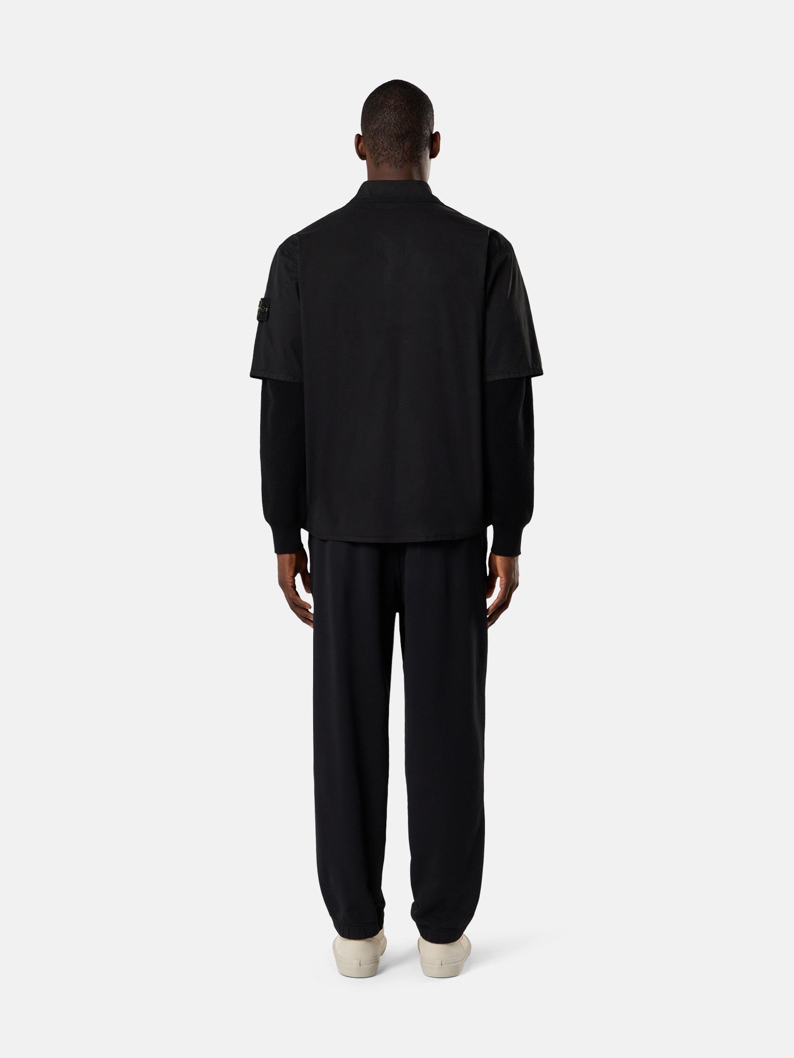 Stone Island Comfort-Fit Short-Sleeve Shirt with Chest Pockets 1200037