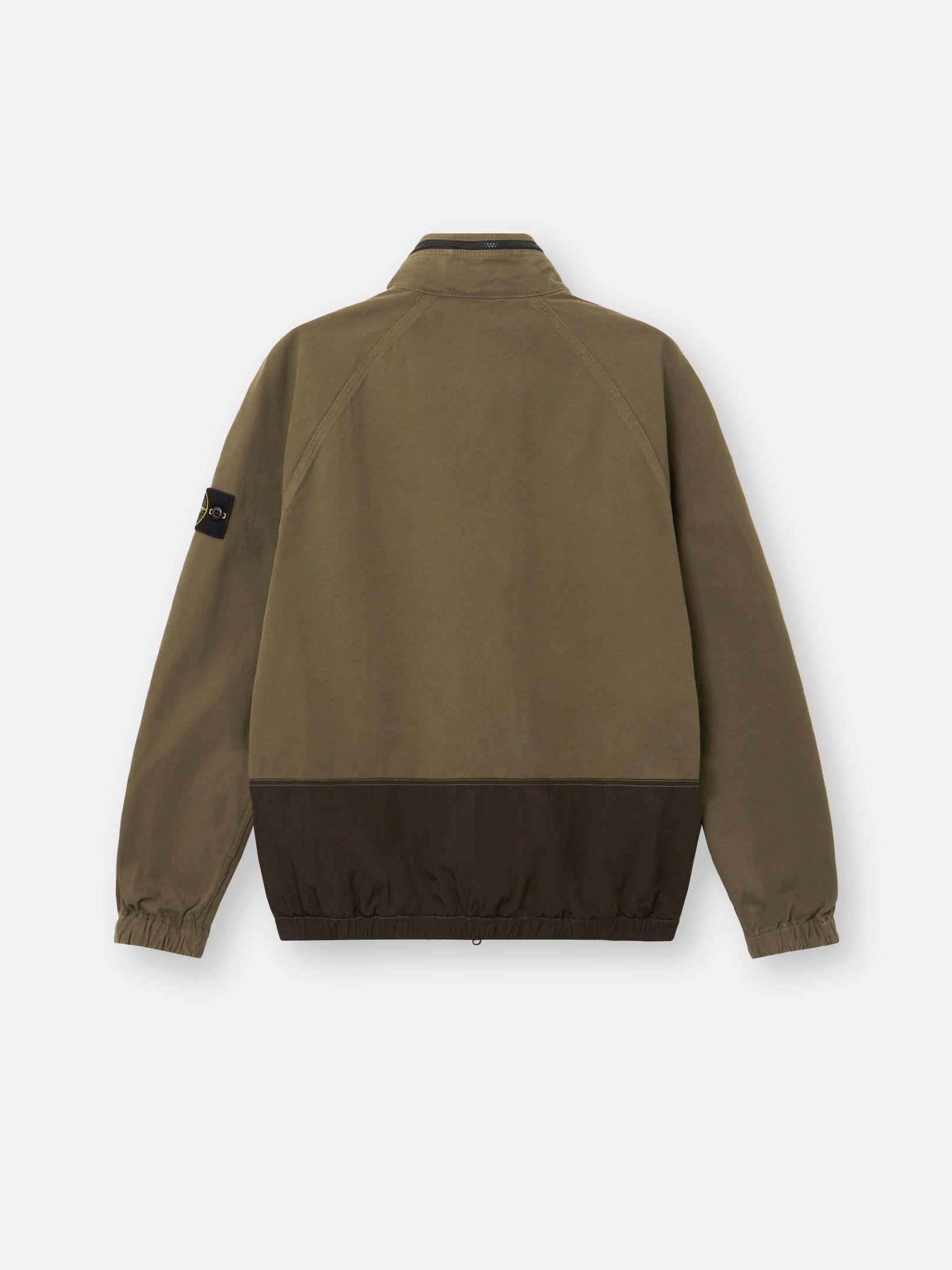 Stone Island Comfort-Fit Zip-Up Overshirt with Packable Hood 1200039