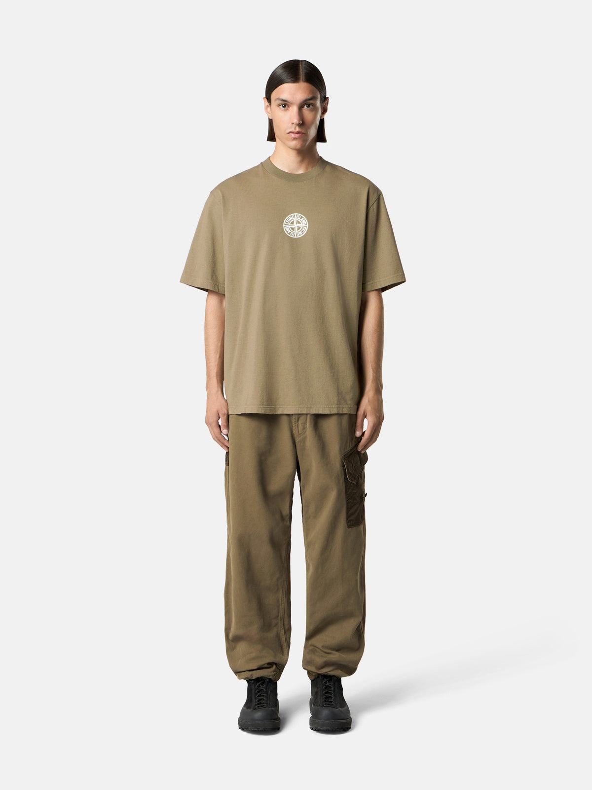 Stone Island Regular-Fit T-Shirt With ‘Mud’ Print 2100001
