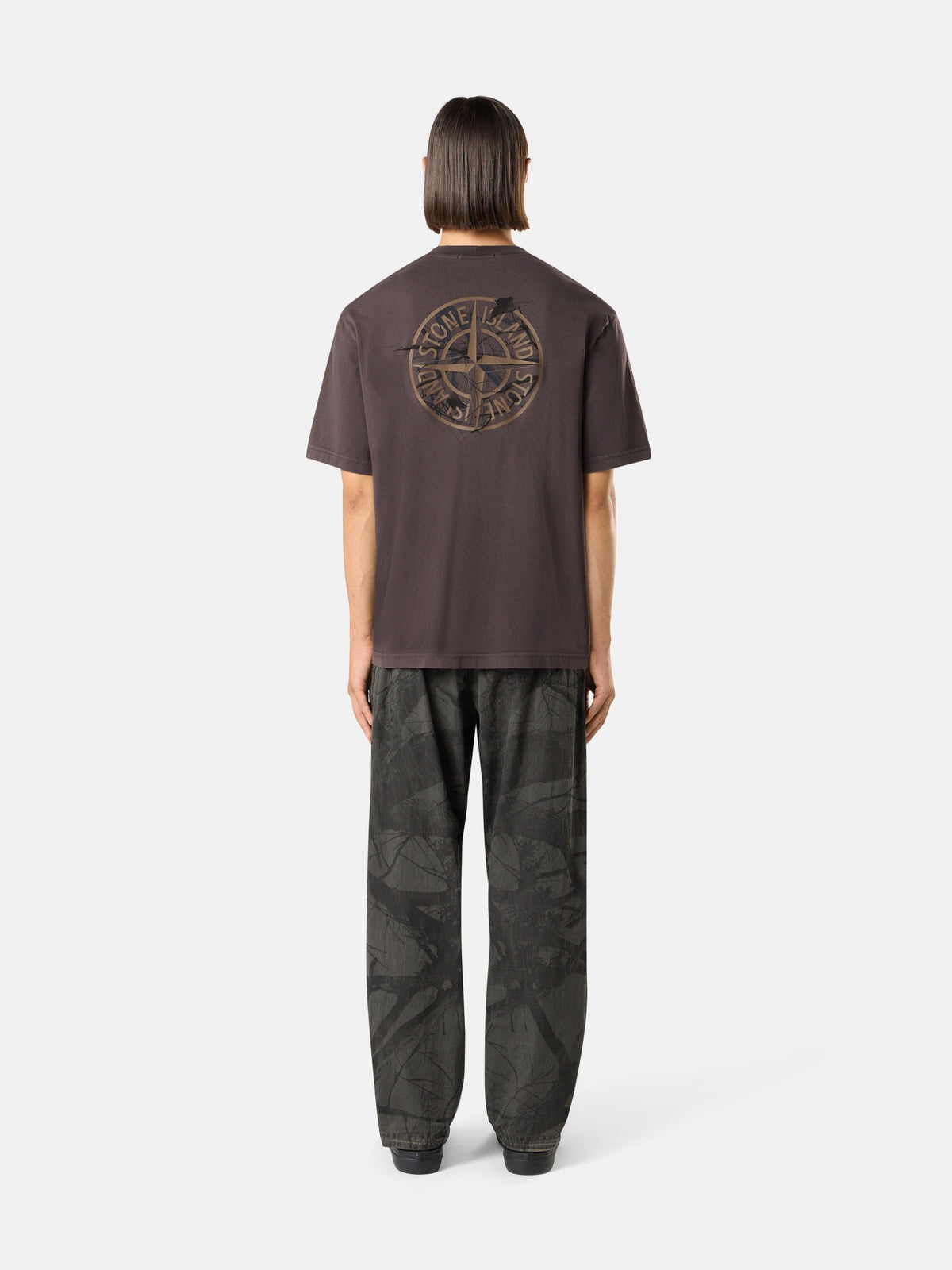Stone Island Regular-Fit T-Shirt With ‘Mud’ Print 2100001