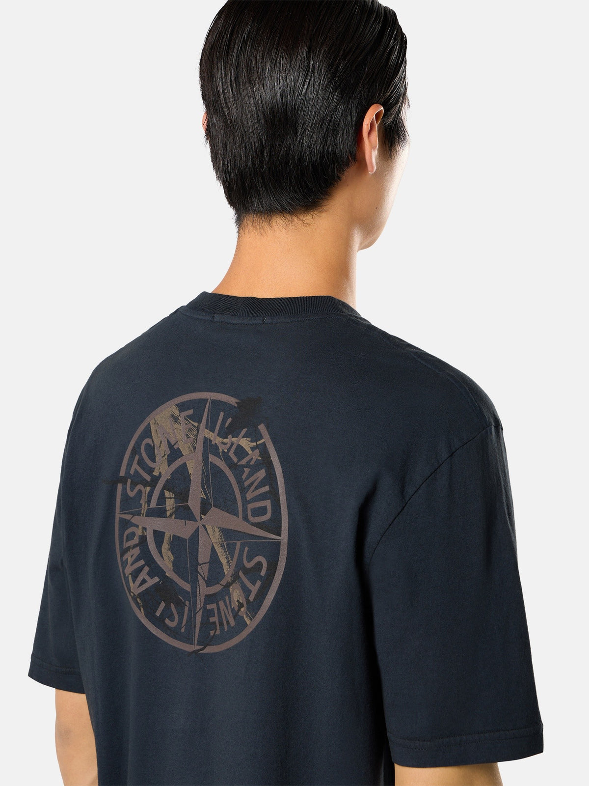 Stone Island Regular-Fit T-Shirt With ‘Mud’ Print 2100001