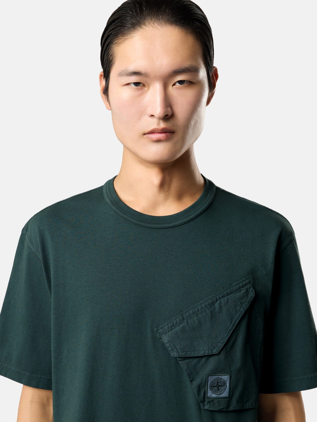 Stone Island Regular-Fit T-Shirt with Chest Pocket 2100008