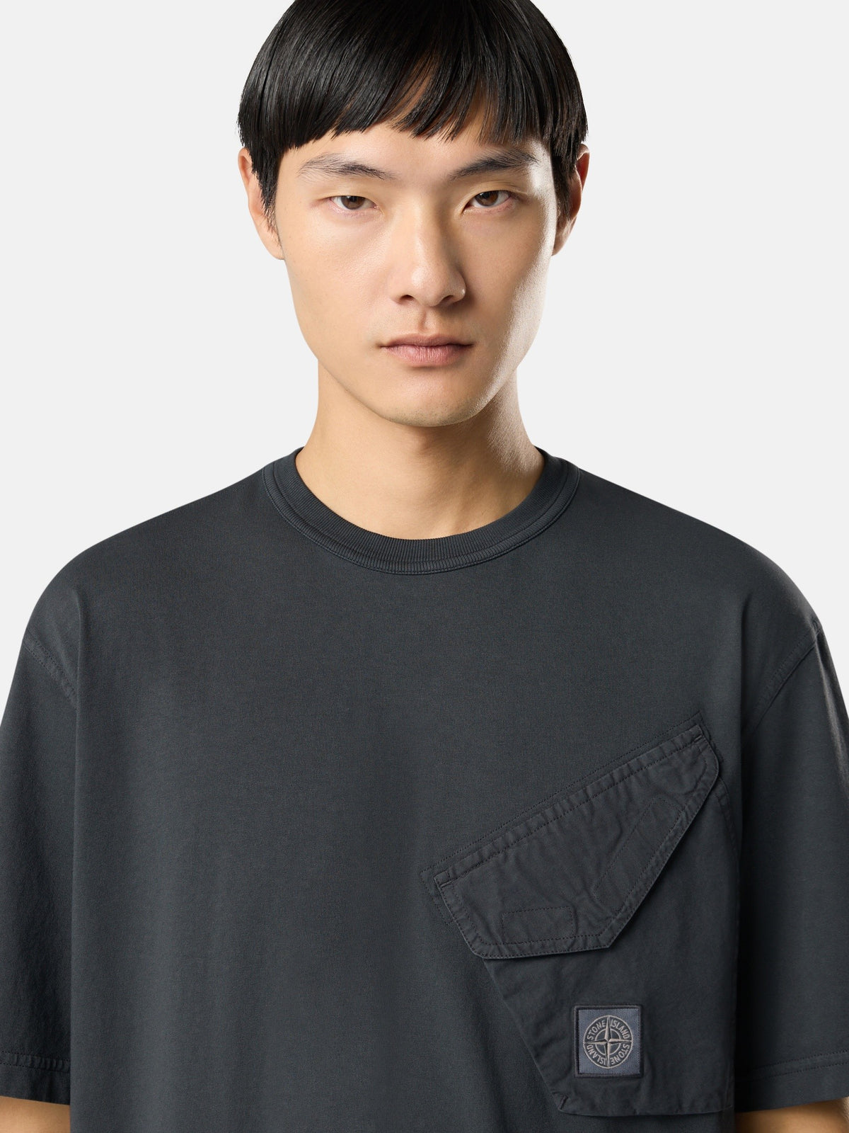 Stone Island Regular-Fit T-Shirt with Chest Pocket 2100008