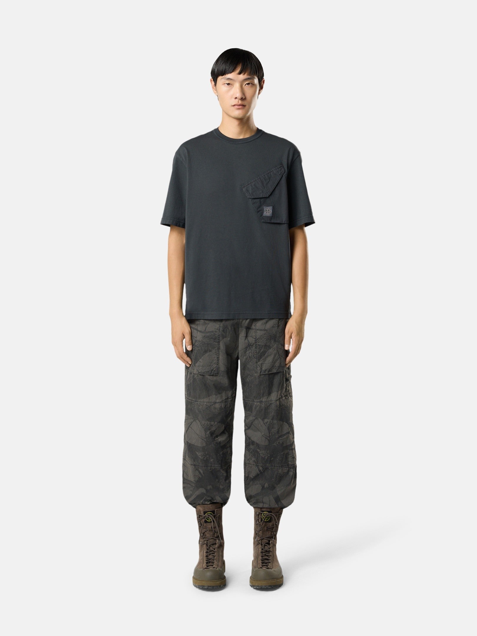 Stone Island Regular-Fit T-Shirt with Chest Pocket 2100008