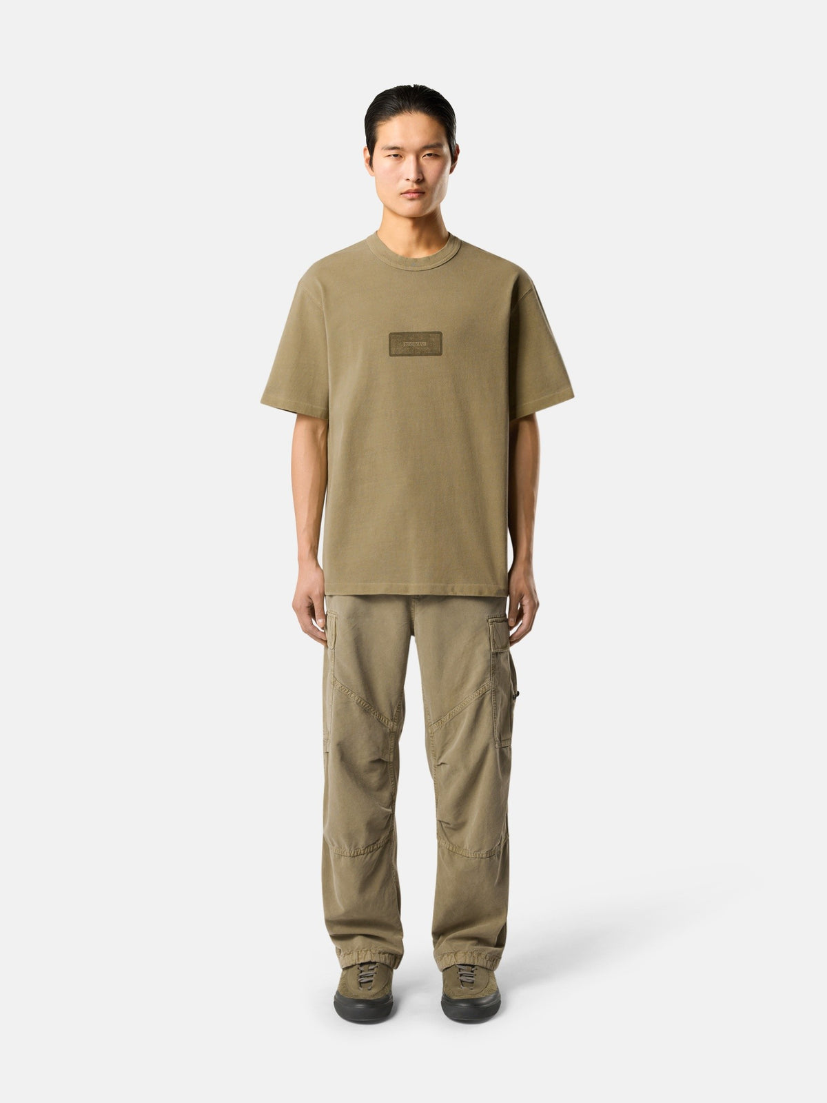 Stone Island Regular-Fit T-Shirt with Rectangular Print 2100012