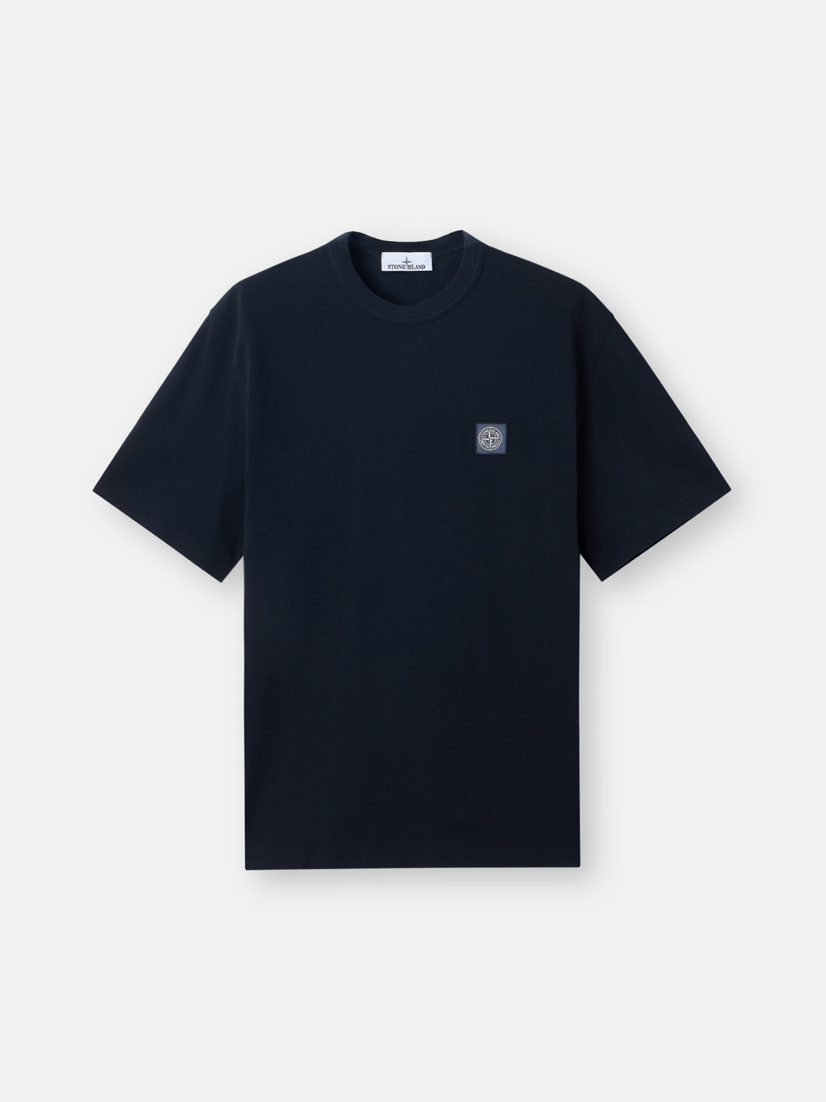 Stone Island Regular-Fit T-Shirt with Compass Logo Patch 2100015