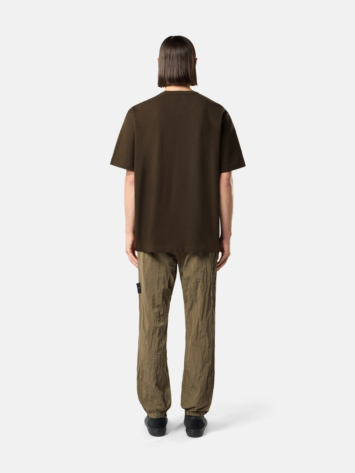 Stone Island Regular-Fit T-Shirt with Compass Logo Patch 2100015