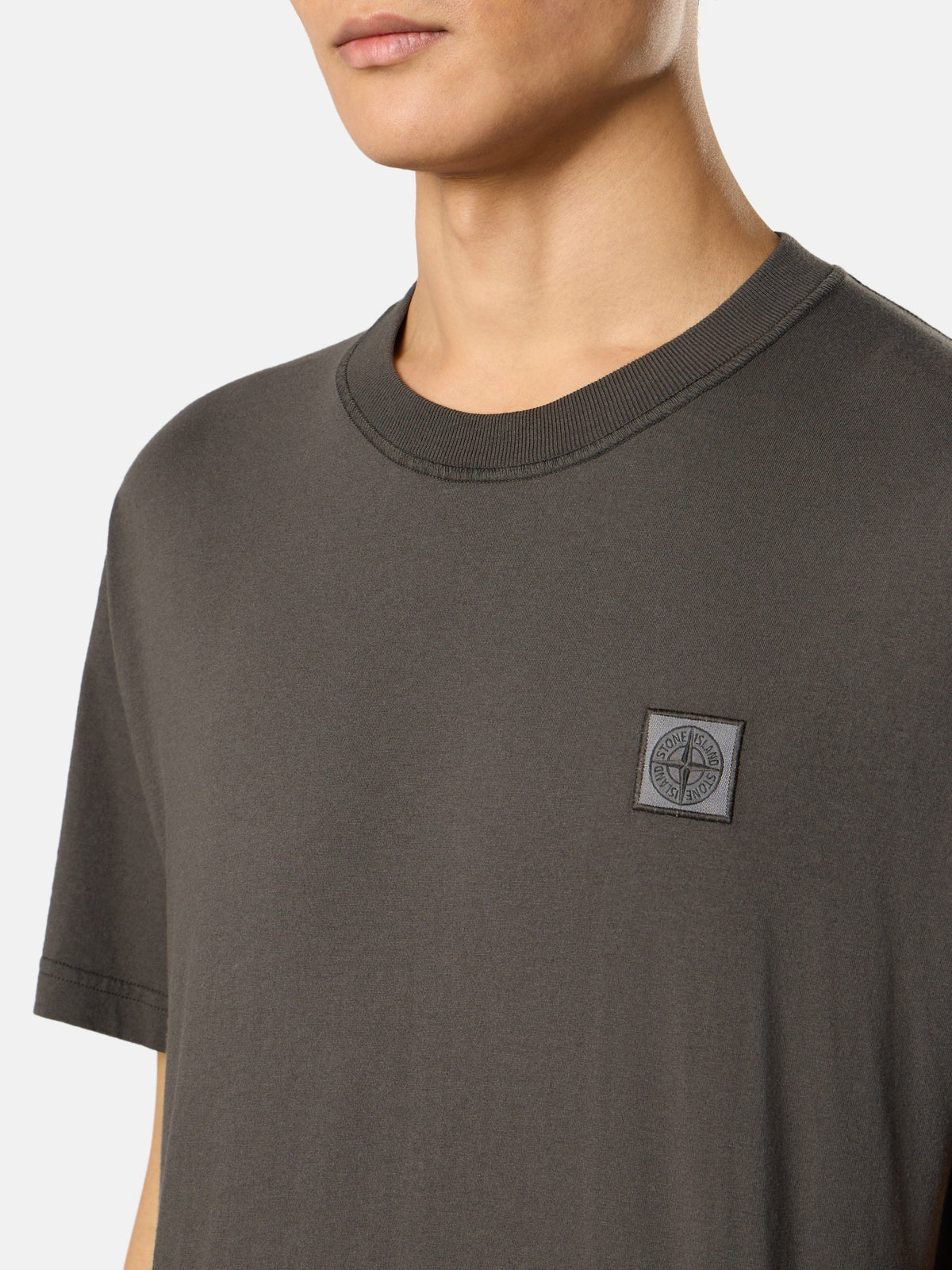 Stone Island Slim-Fit T-Shirt with Compass Patch 2100026