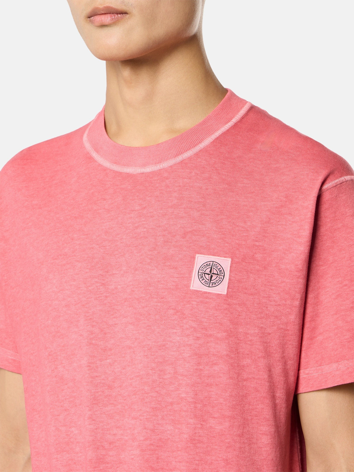Stone Island Slim-Fit T-Shirt with Compass Patch 2100026