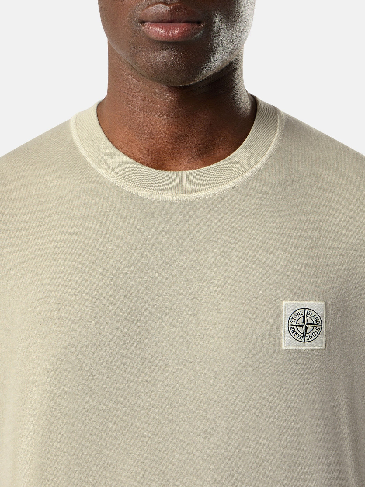 Stone Island Slim-Fit T-Shirt with Compass Patch 2100026