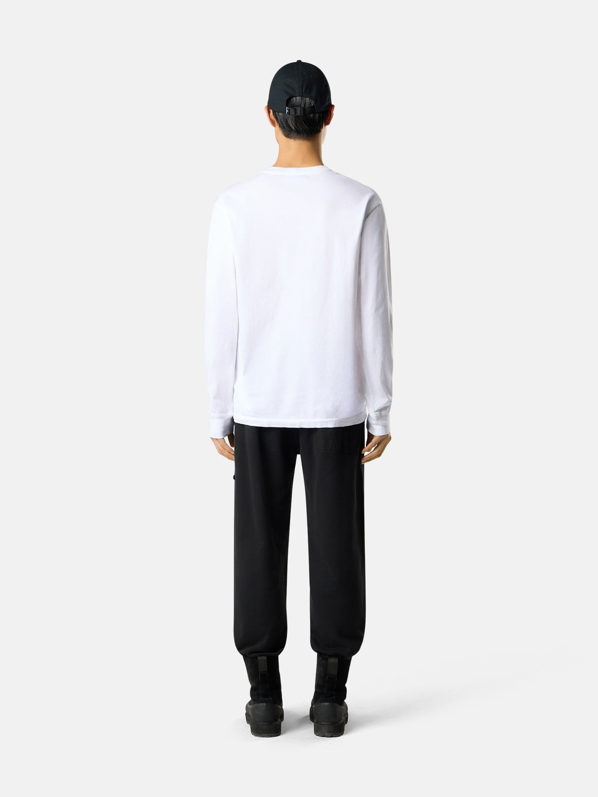 Stone Island Slim-Fit Long-Sleeve T-Shirt with Compass Patch 2100031