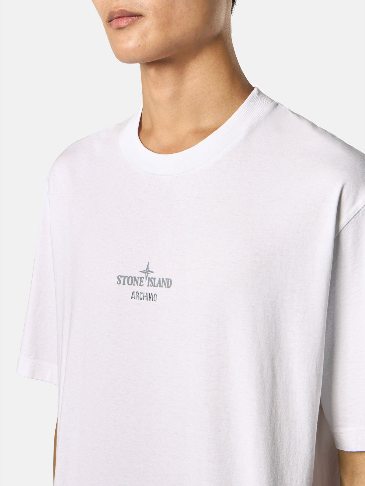 Stone Island Regular-Fit T-Shirt with Seasonal ‘archivio’ Print 2100033
