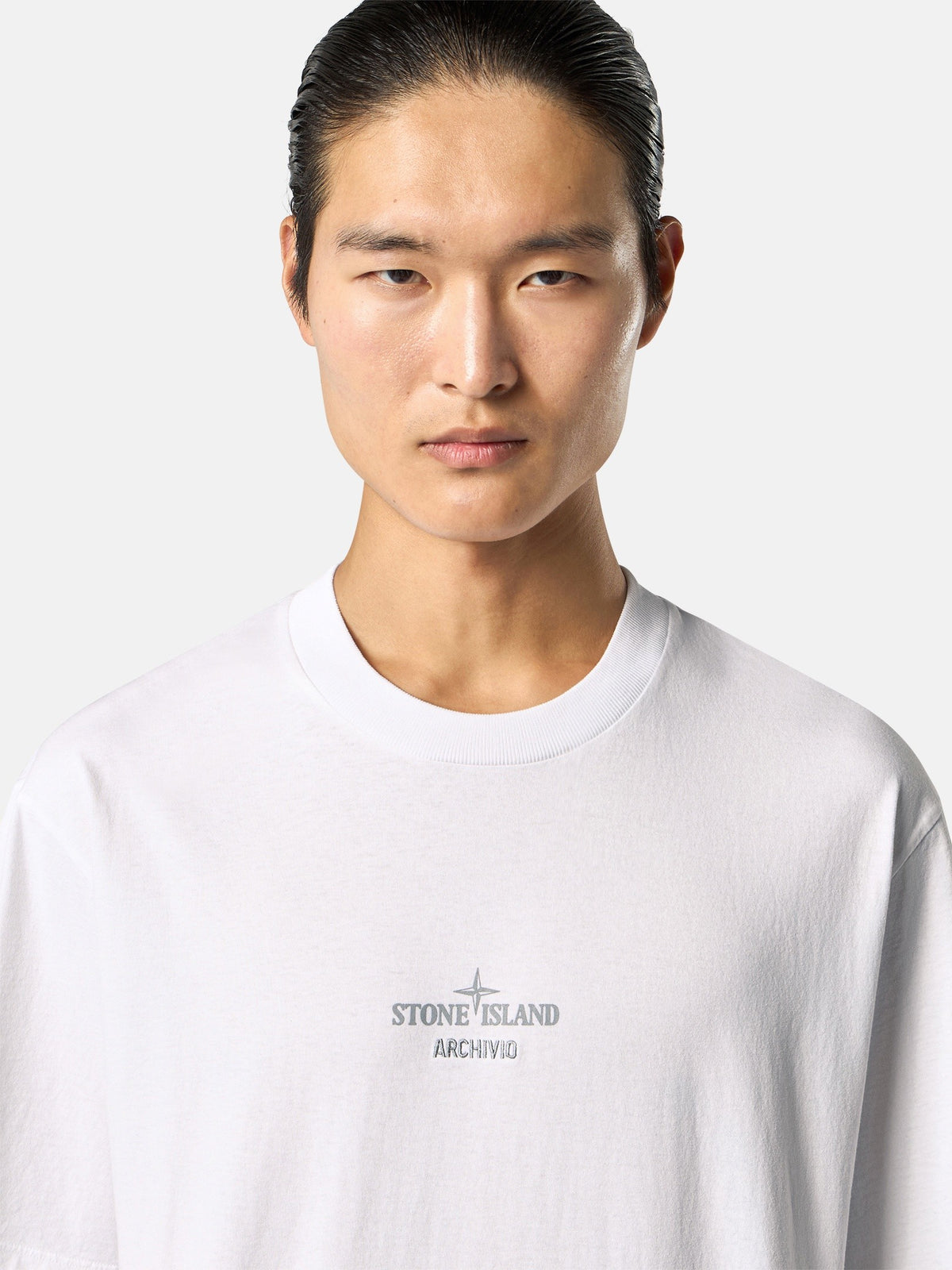 Stone Island Regular-Fit T-Shirt with Seasonal ‘archivio’ Print 2100033