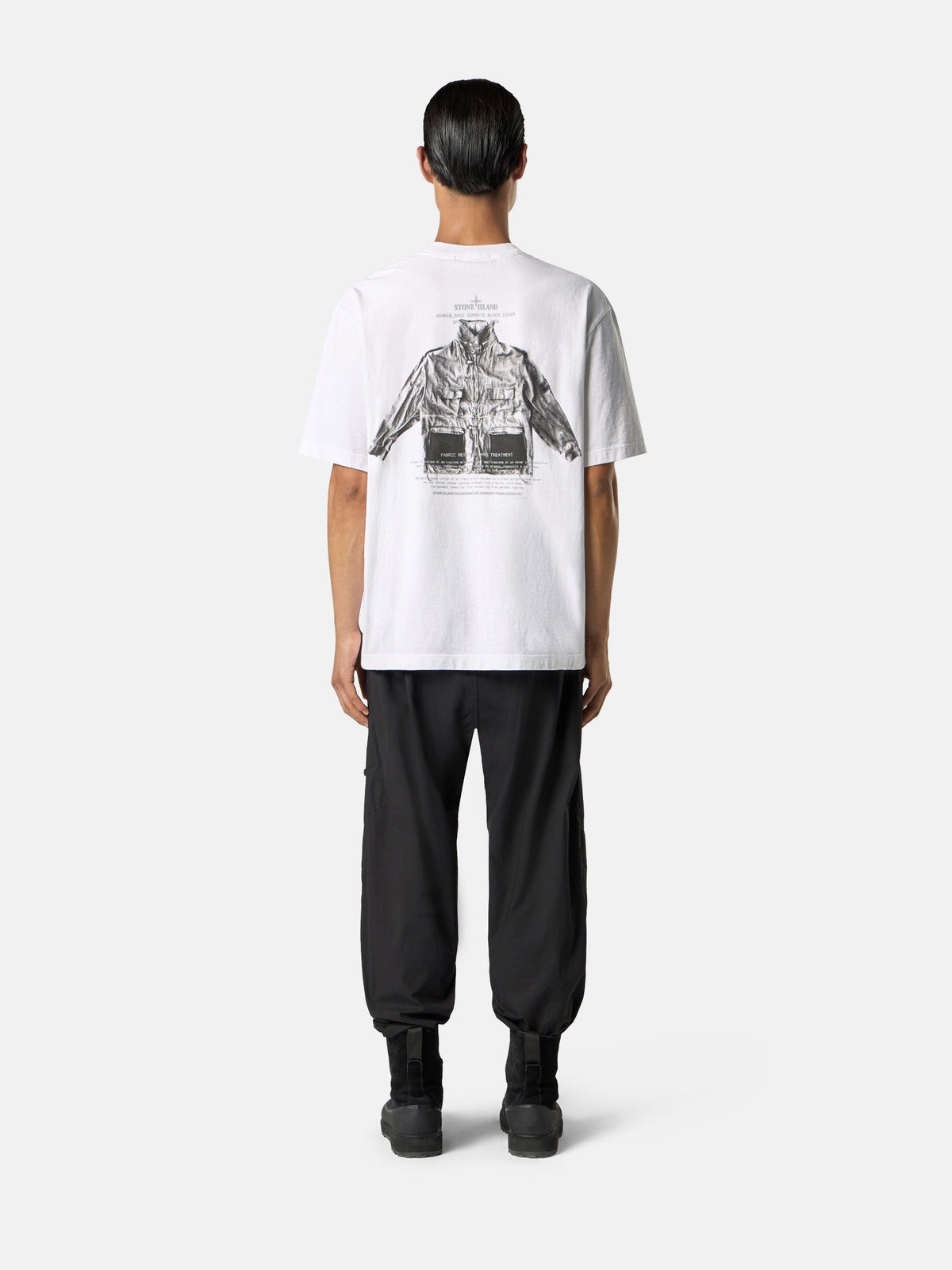 Stone Island Regular-Fit T-Shirt with Seasonal ‘archivio’ Print 2100033