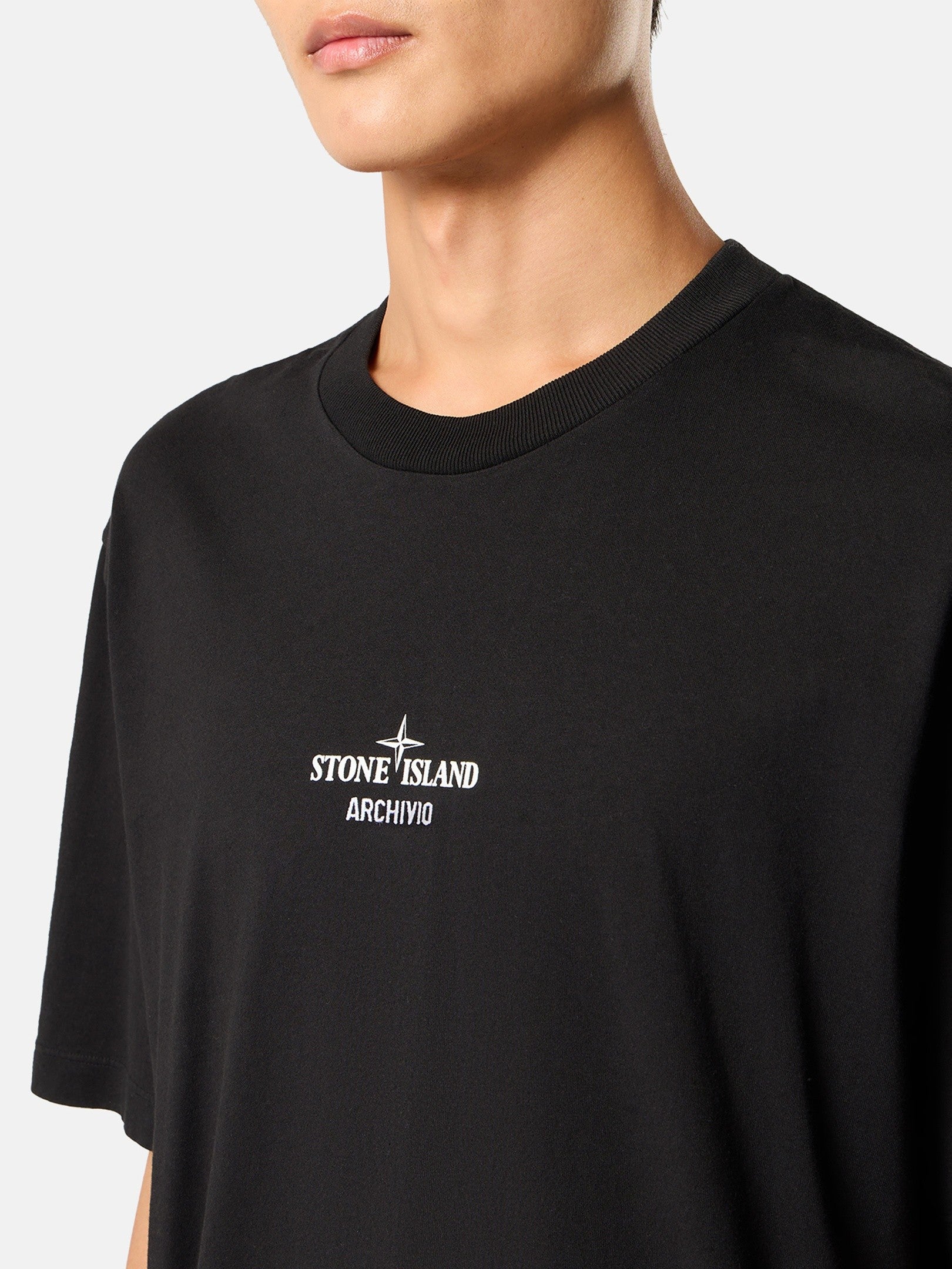 Stone Island Regular-Fit T-Shirt with Seasonal ‘archivio’ Print 2100033