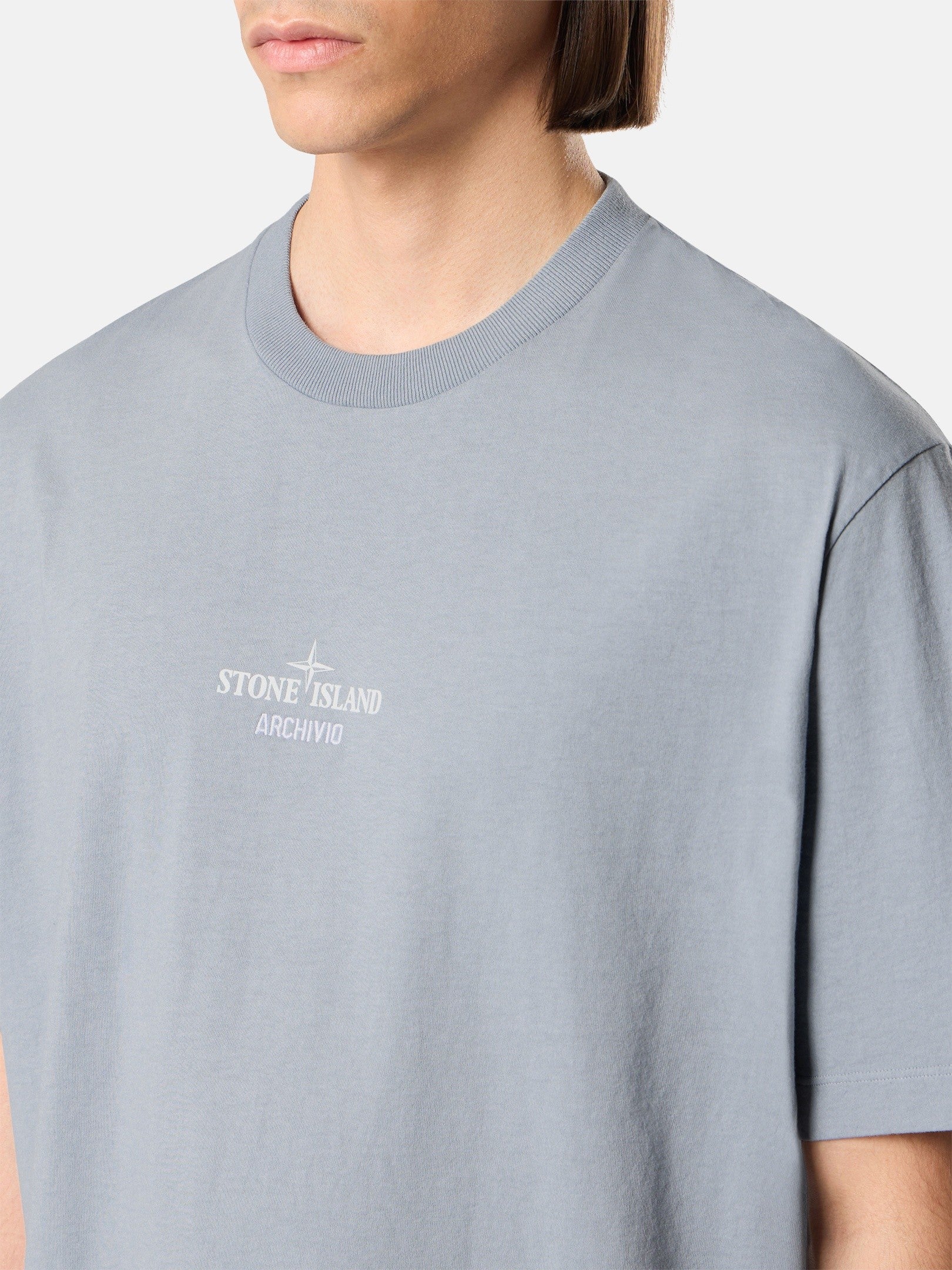 Stone Island Regular-Fit T-Shirt with Seasonal ‘archivio’ Print 2100033