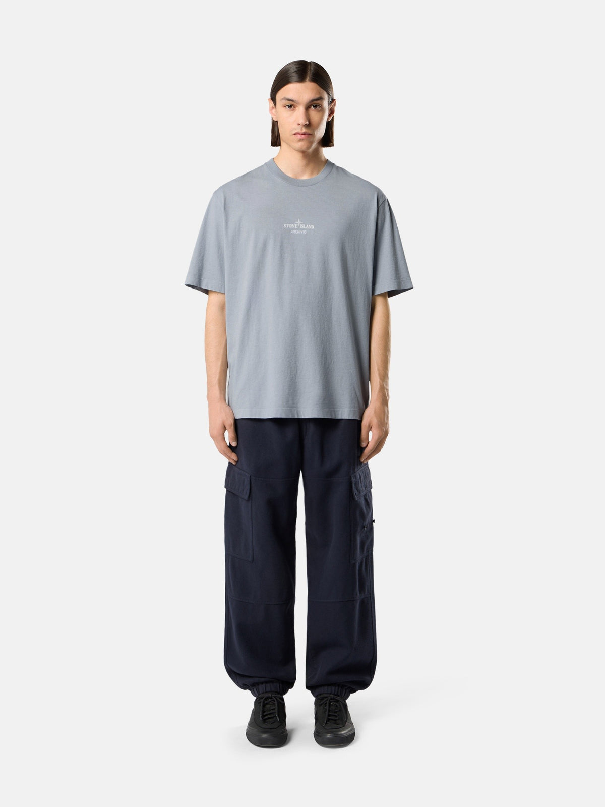Stone Island Regular-Fit T-Shirt with Seasonal ‘archivio’ Print 2100033