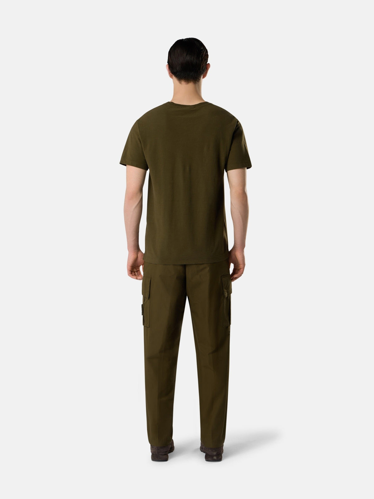 Stone Island Slim-Fit T-Shirt with Tonal Compass Logo Patch 2100035