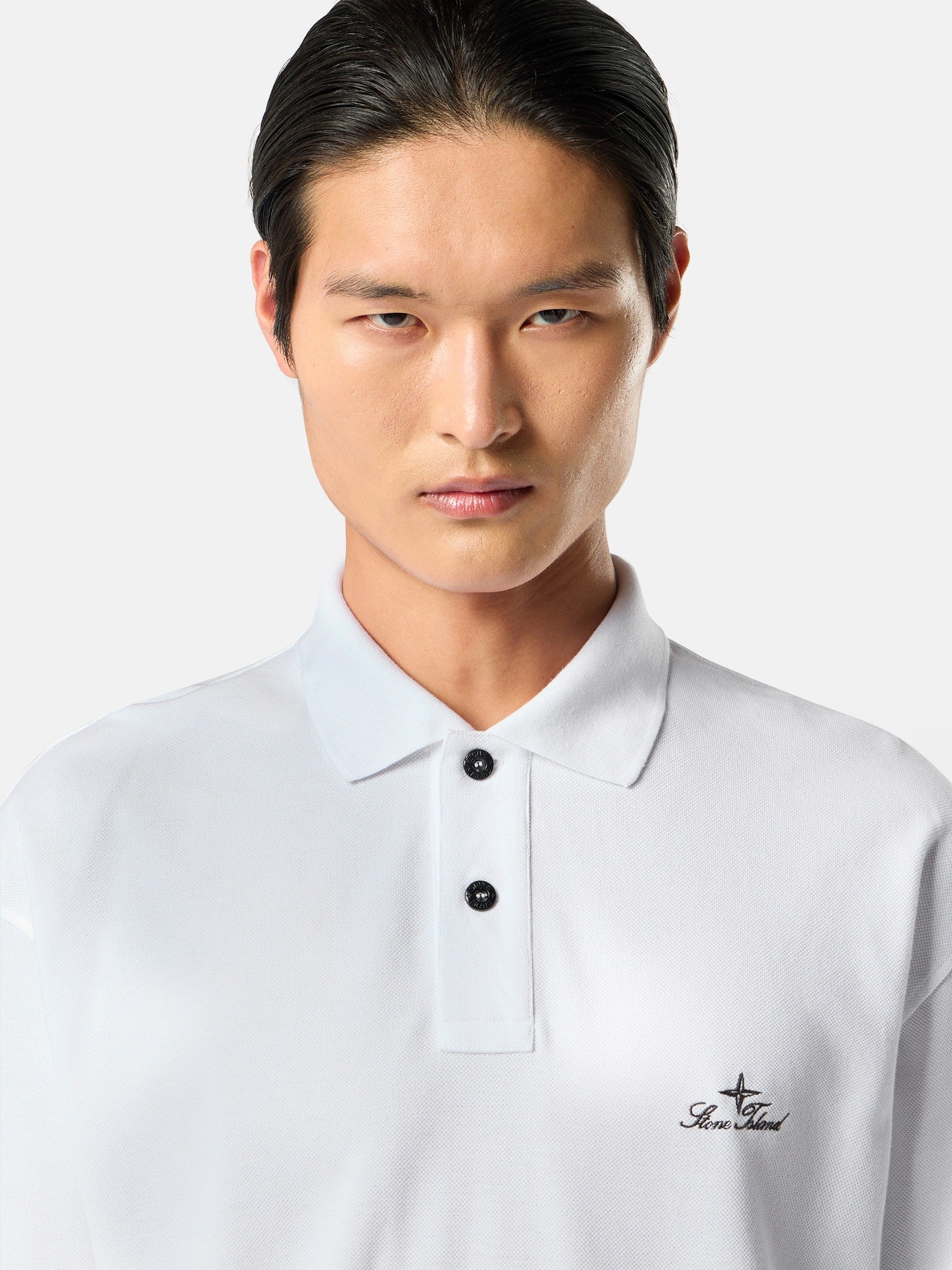 Stone Island Regular-Fit Polo Shirt with Archival Logo Embroidery 2200002