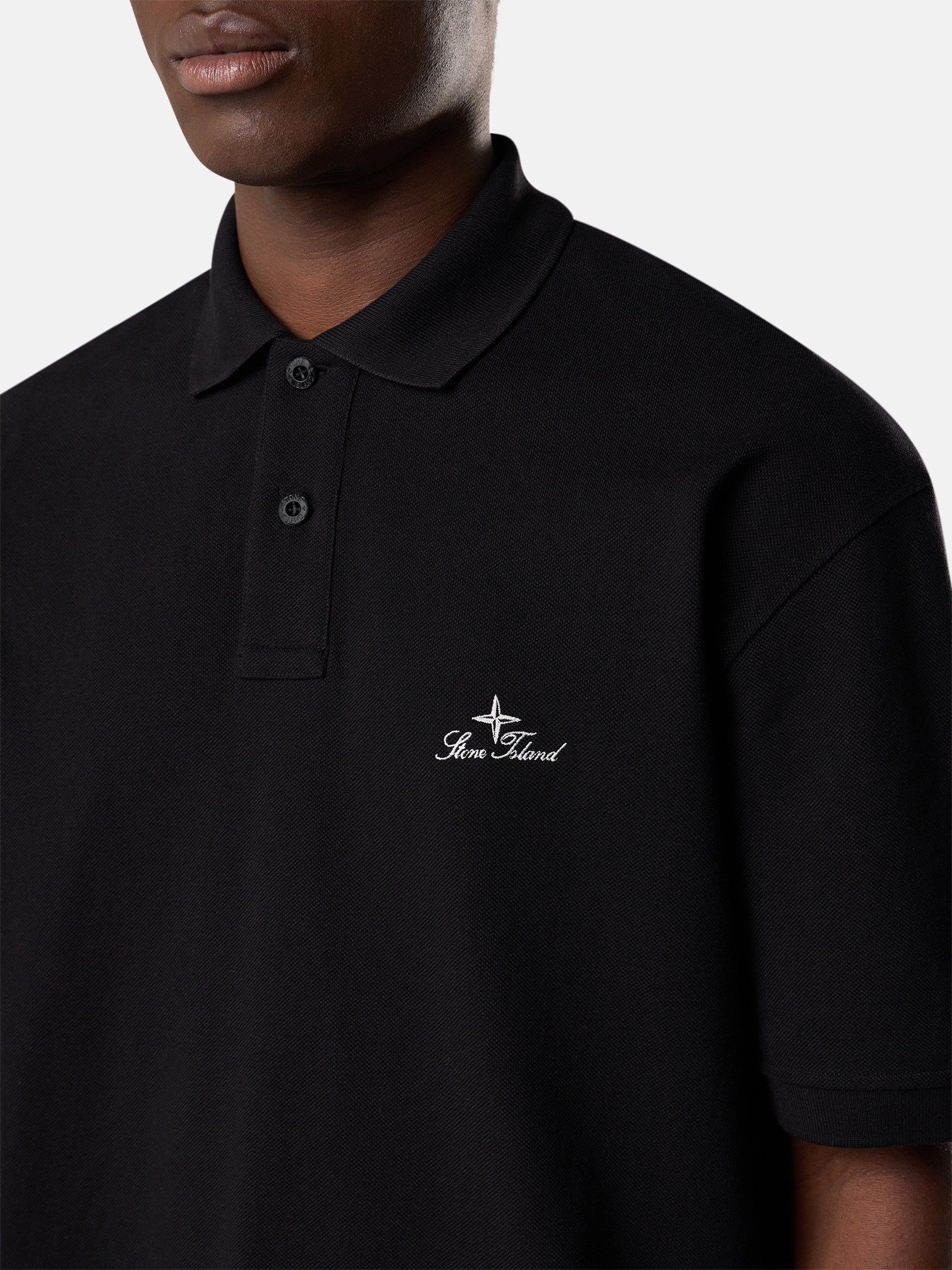 Stone Island Regular-Fit Polo Shirt with Archival Logo Embroidery 2200002